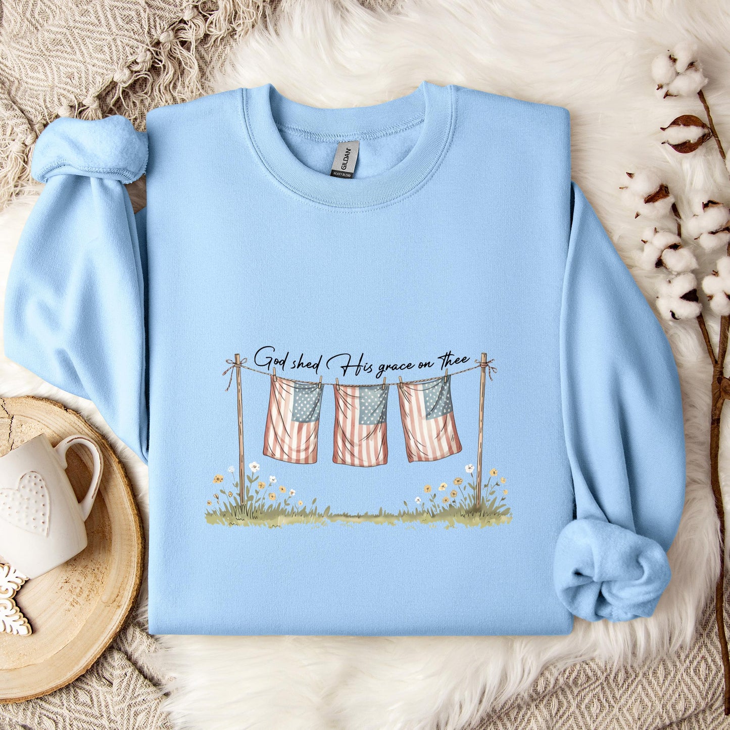 God Shed His Grace On Thee Sweatshirt