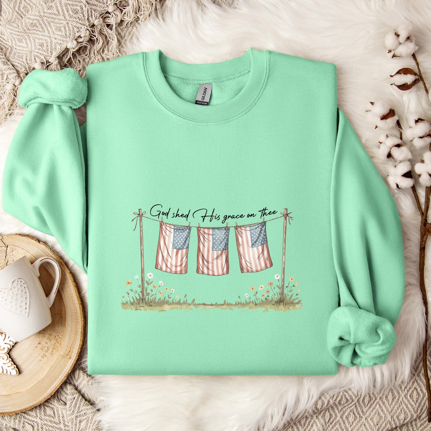 God Shed His Grace On Thee Sweatshirt