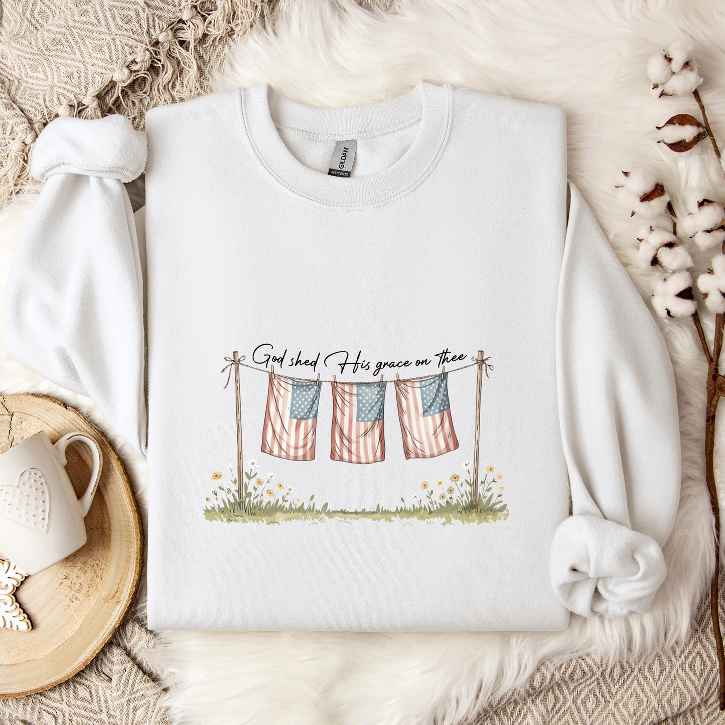 God Shed His Grace On Thee Sweatshirt