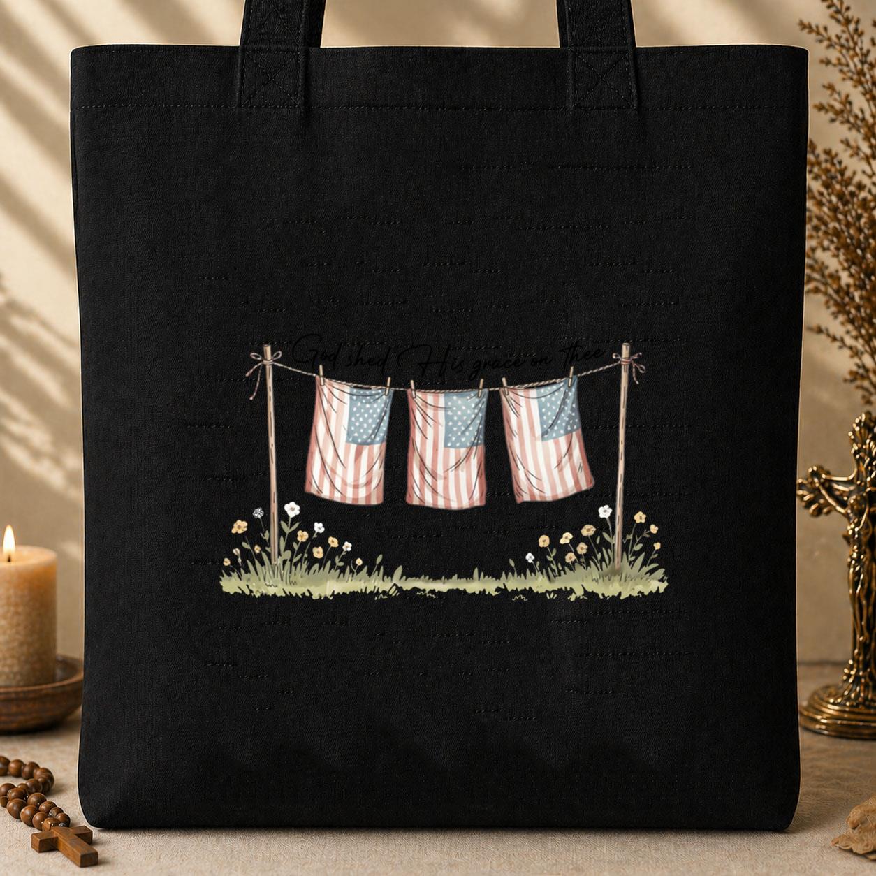 God Shed His Grace On Thee Tote Bag