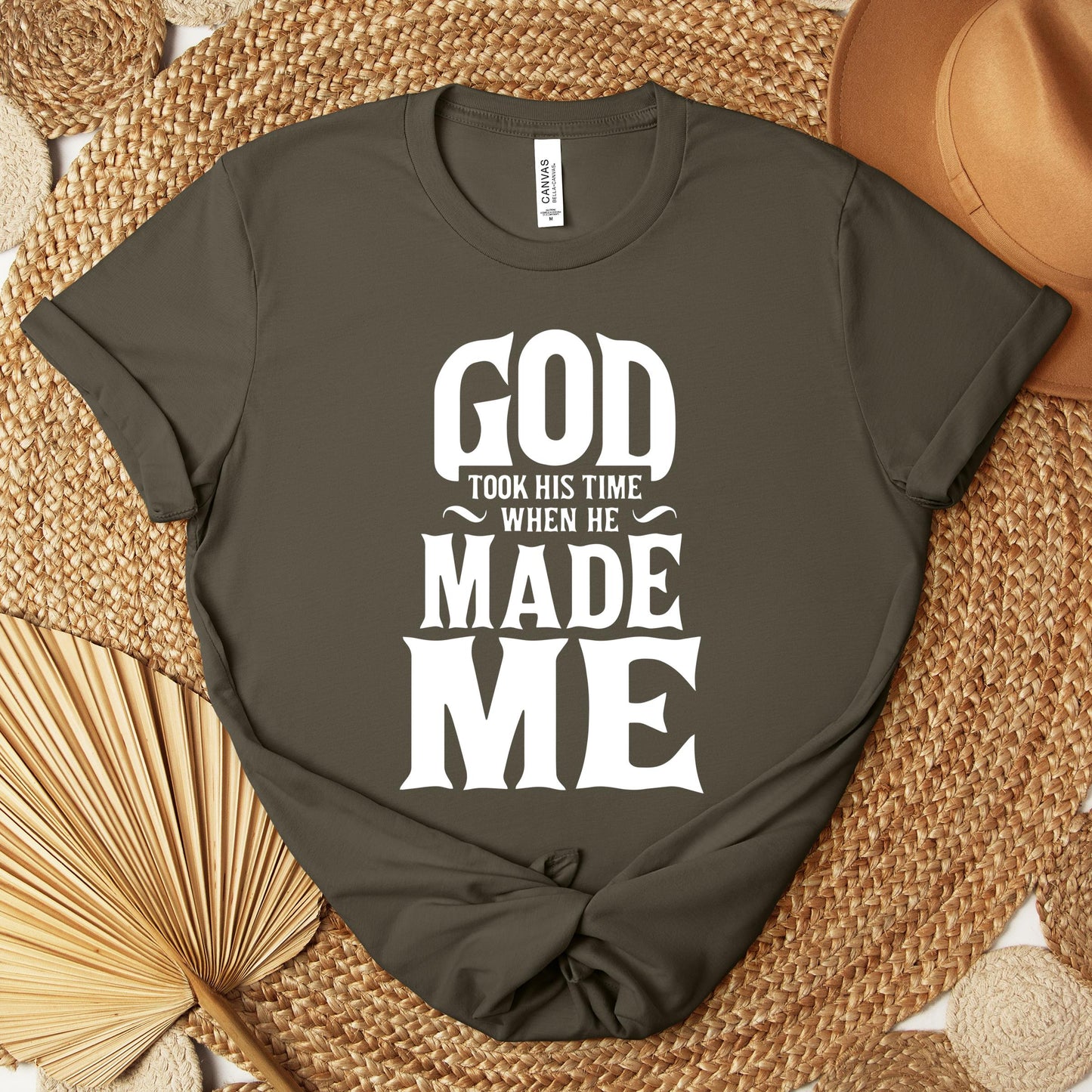 God Took His Time When He Made Me Premium T-shirt