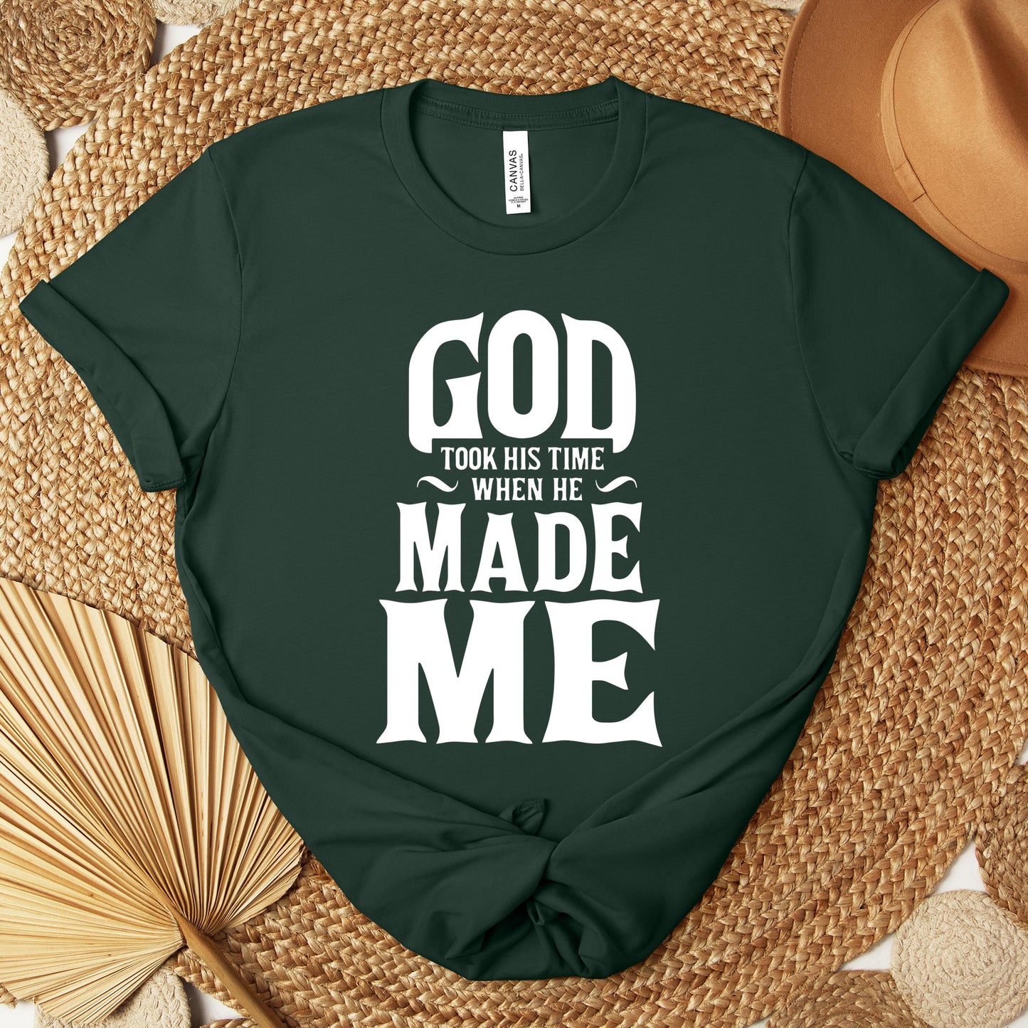 God Took His Time When He Made Me Premium T-shirt