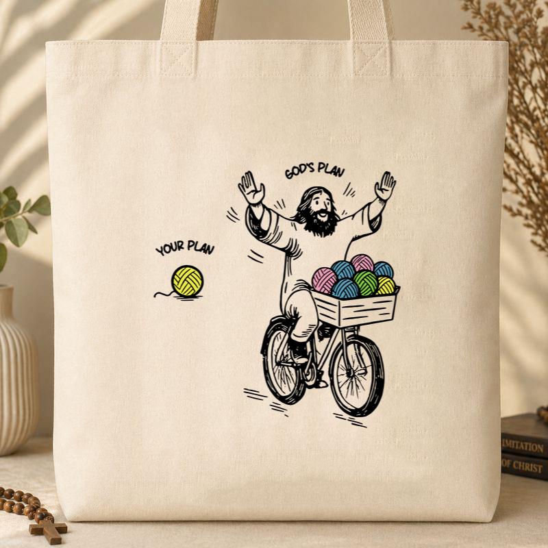 God_s Plan Tote Bag