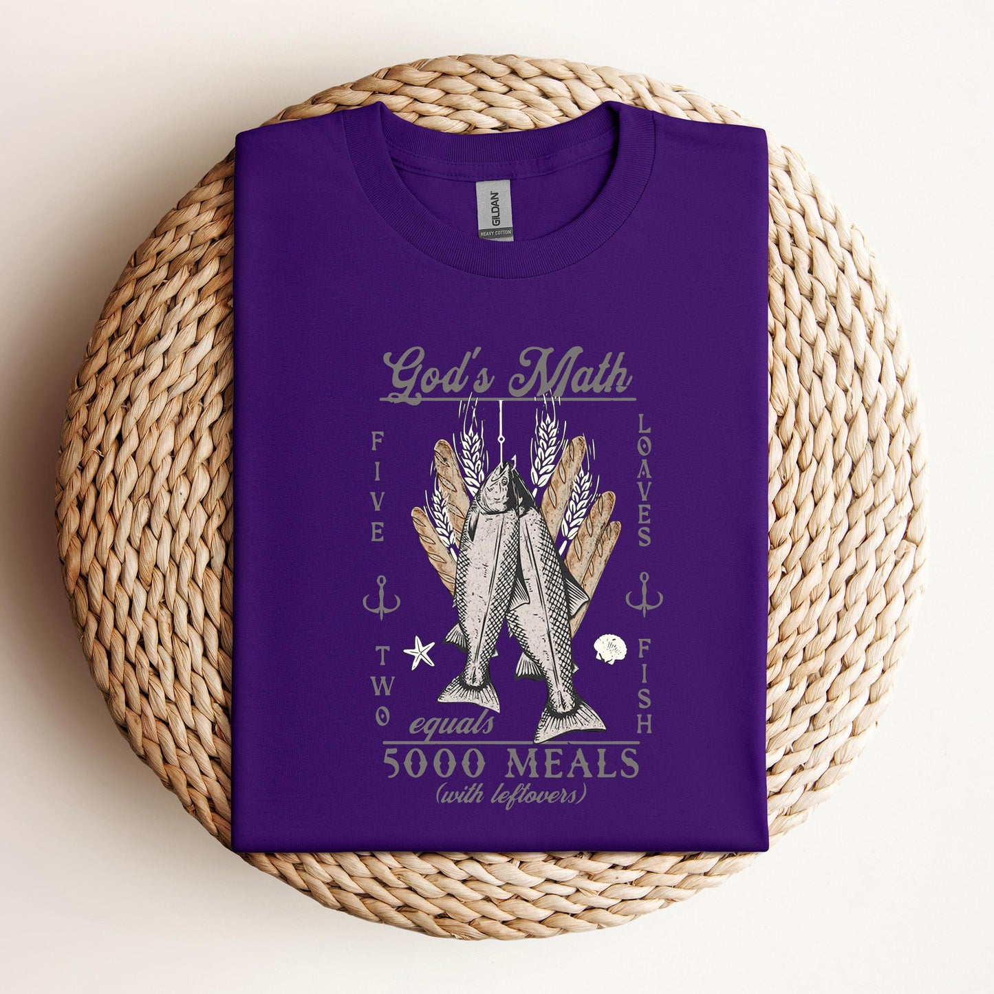 God's Math Five Loaves Two Fish