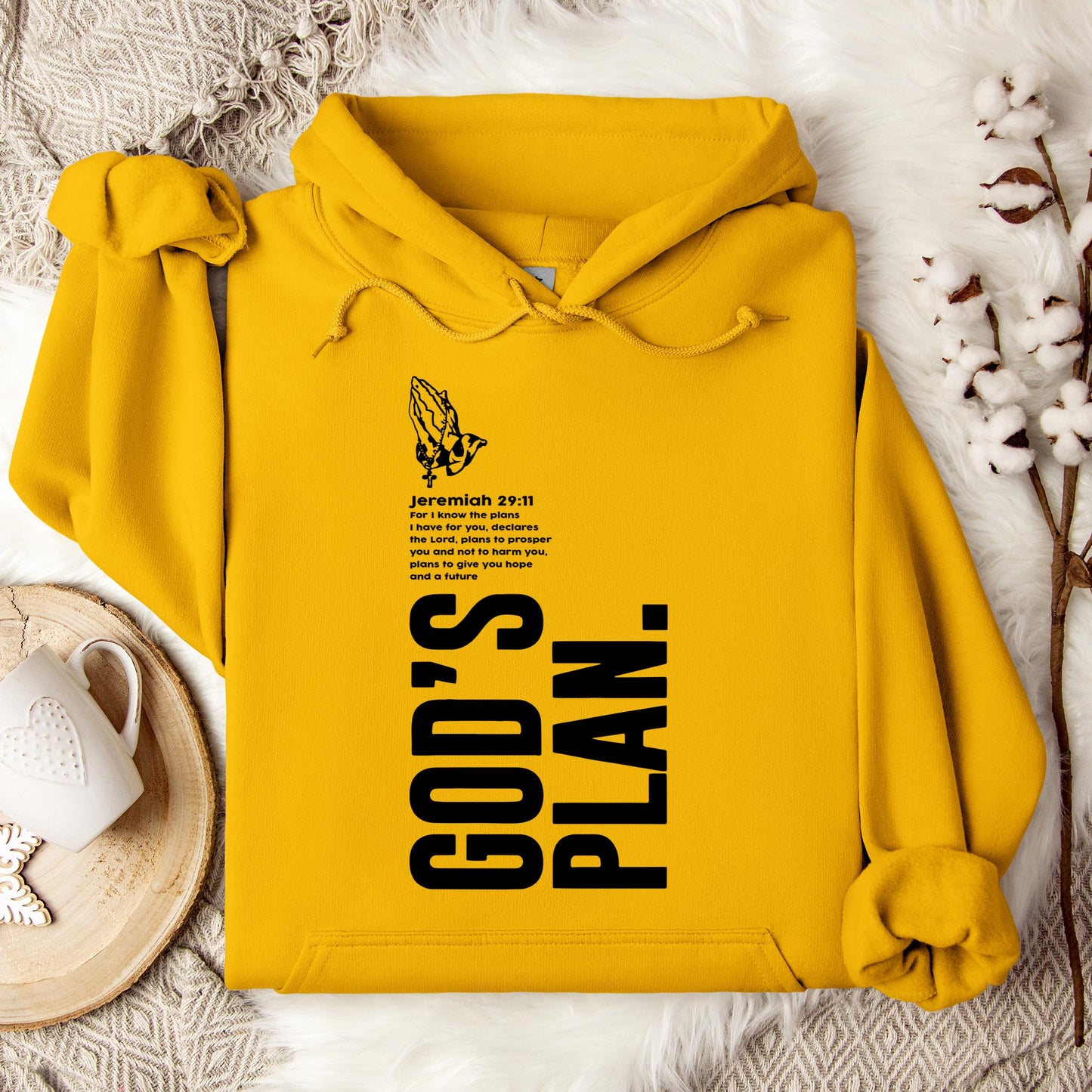 God's Plan Jeremiah 29.11 Hoodie