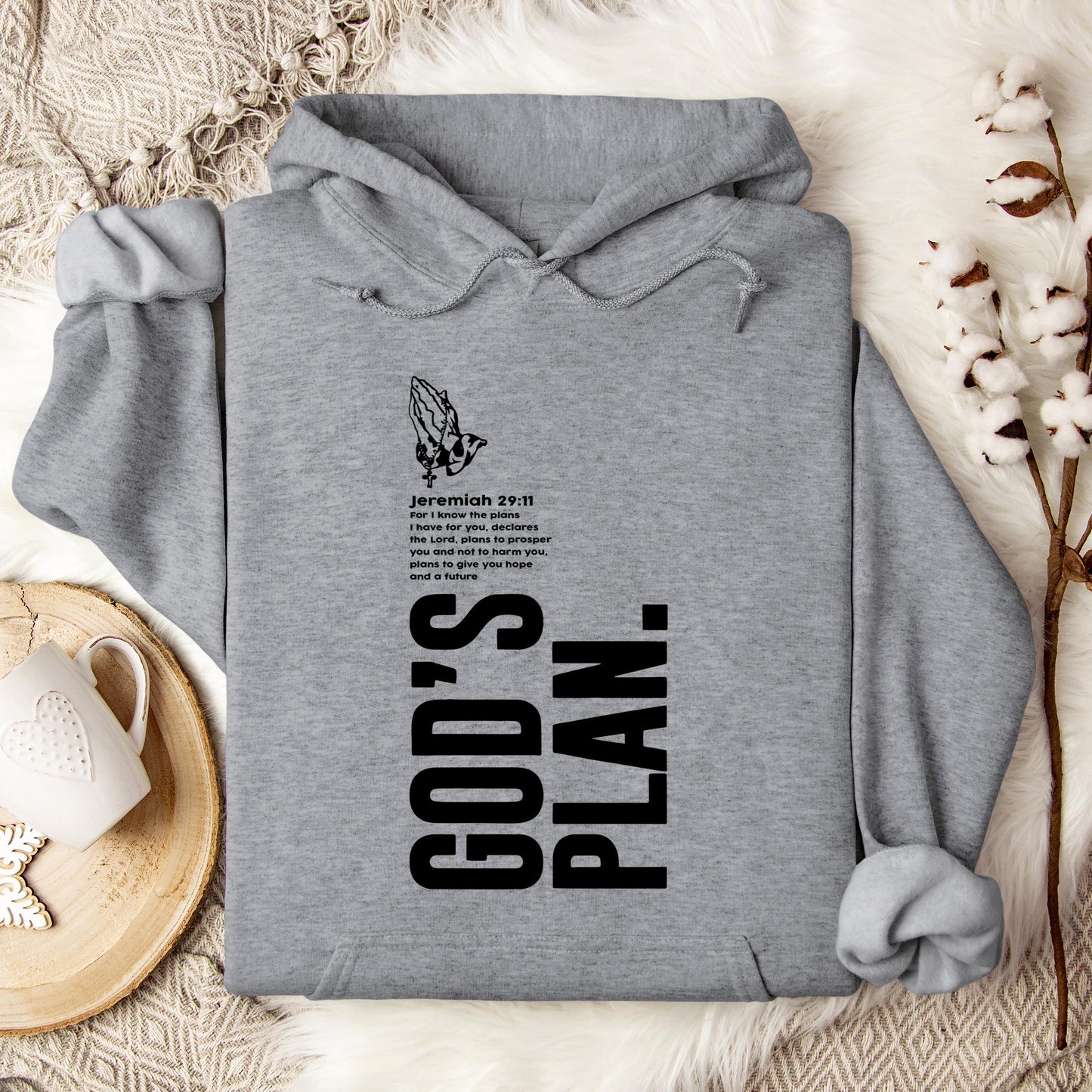God's Plan Jeremiah 29.11 Hoodie