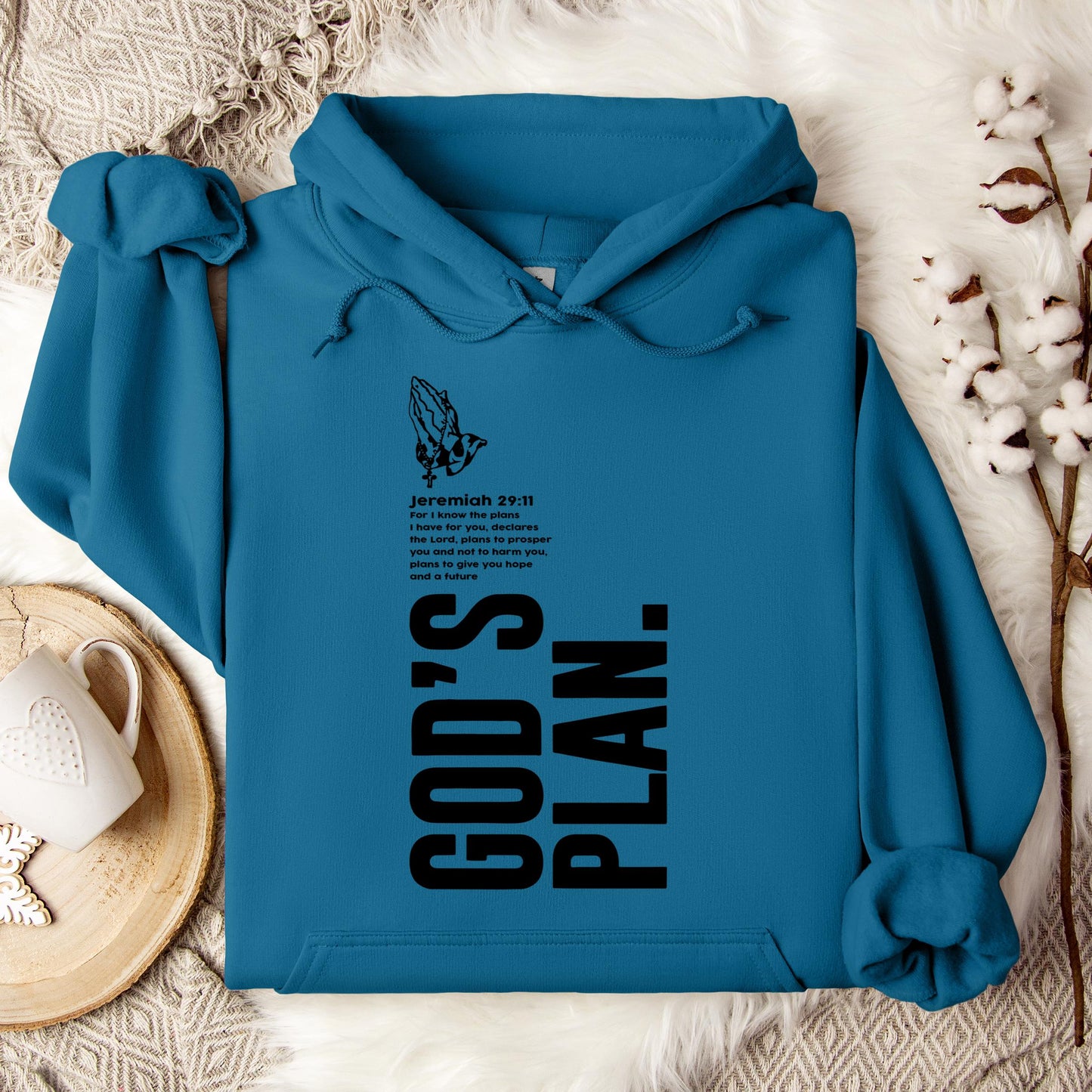 God's Plan Jeremiah 29.11 Hoodie