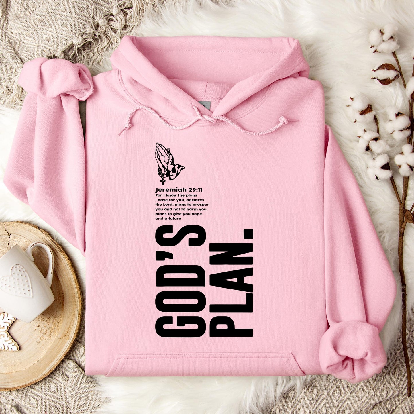 God's Plan Jeremiah 29.11 Hoodie