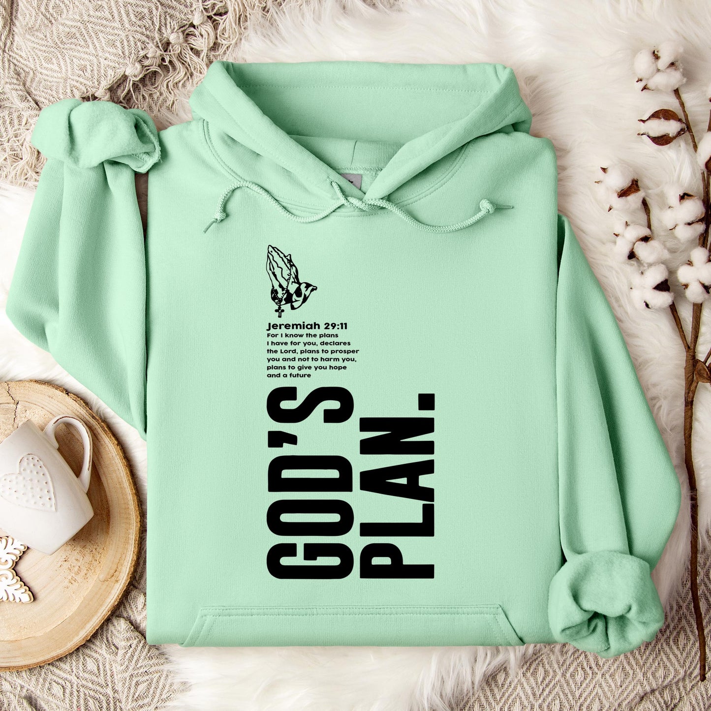 God's Plan Jeremiah 29.11 Hoodie