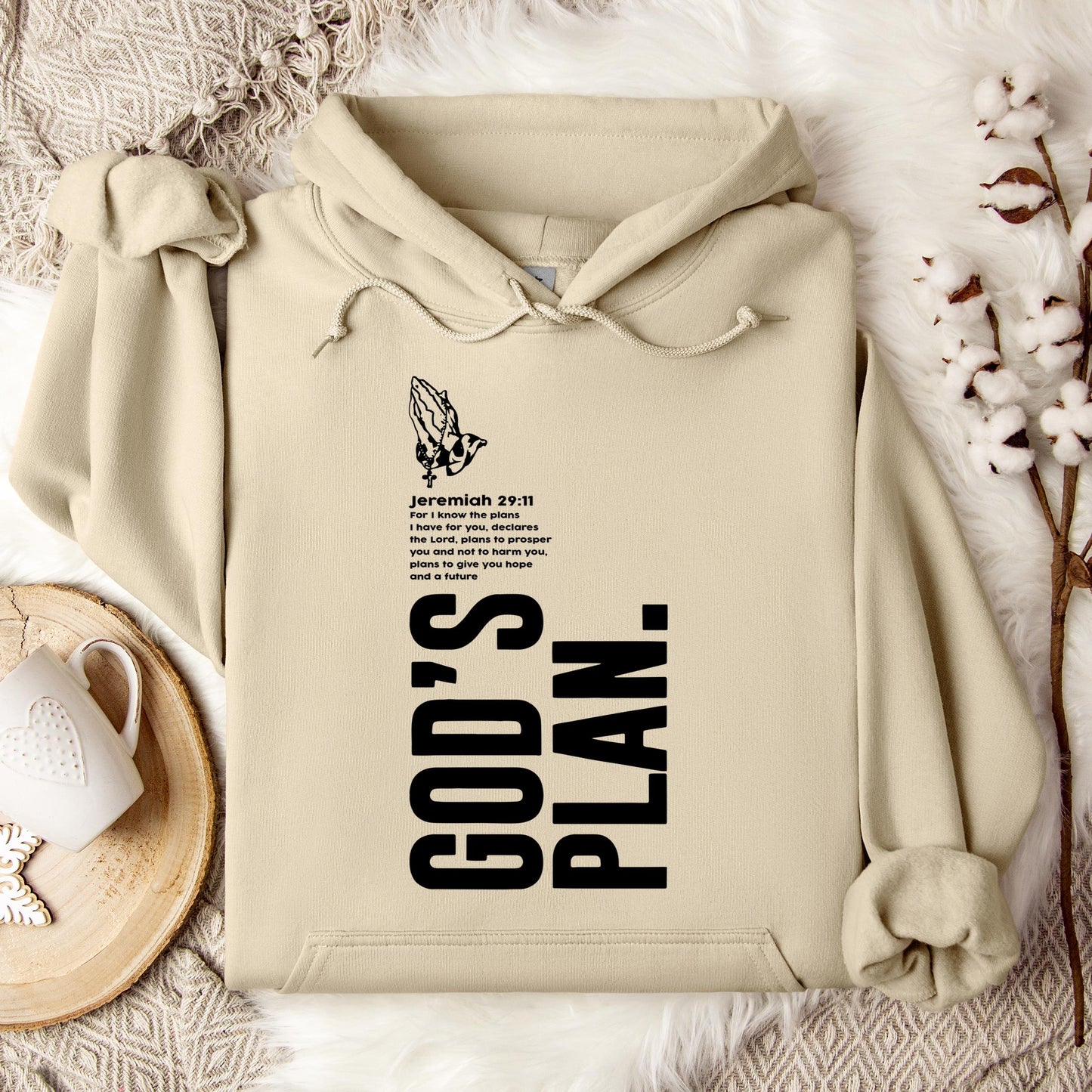 God's Plan Jeremiah 29.11 Hoodie