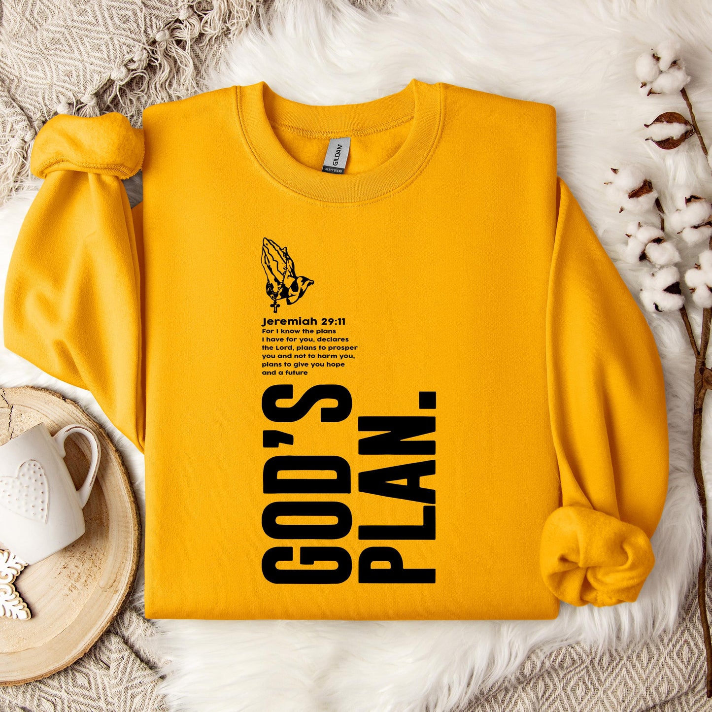 God's Plan Jeremiah 29.11 Sweatshirt