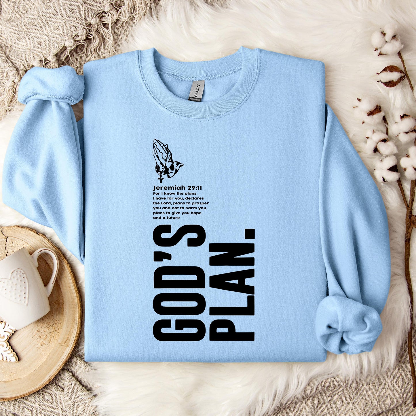 God's Plan Jeremiah 29.11 Sweatshirt