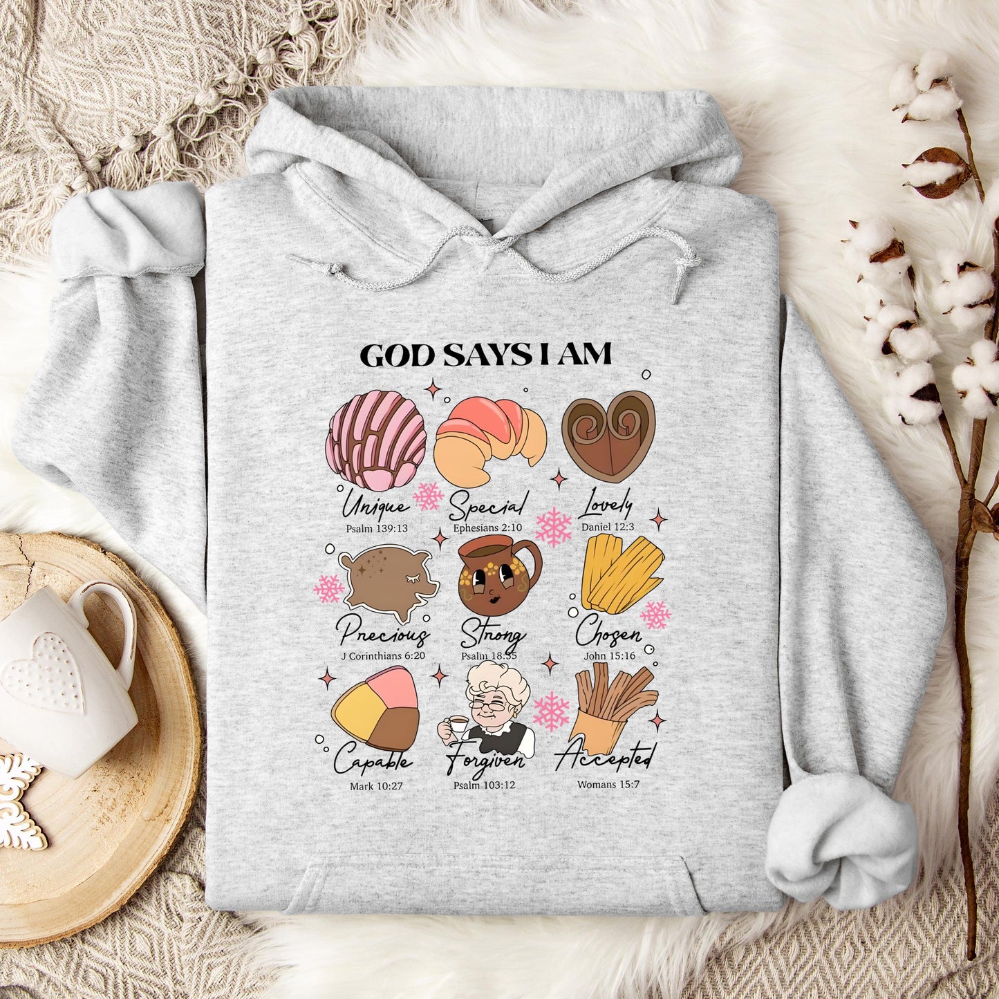Gods Says I Am 02 Hoodie