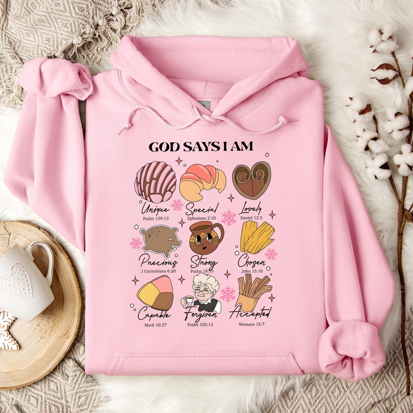 Gods Says I Am 02 Hoodie