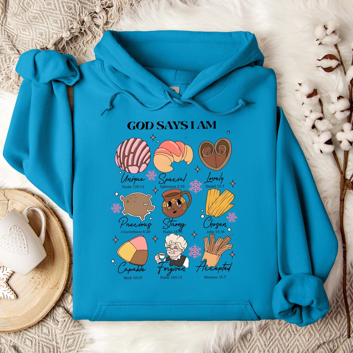Gods Says I Am 02 Hoodie