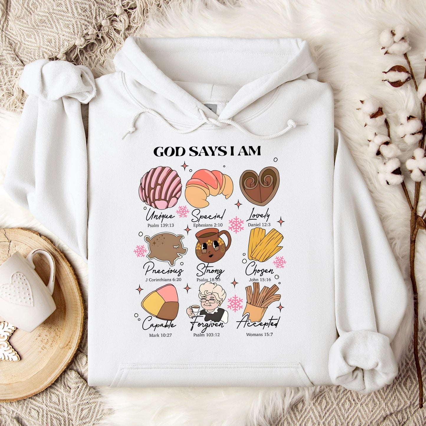 Gods Says I Am 02 Hoodie