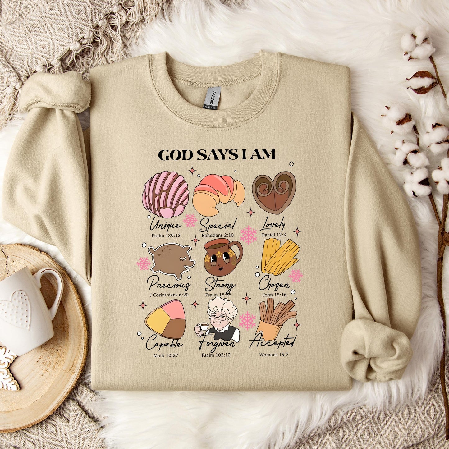 Gods Says I Am 02 Sweatshirt