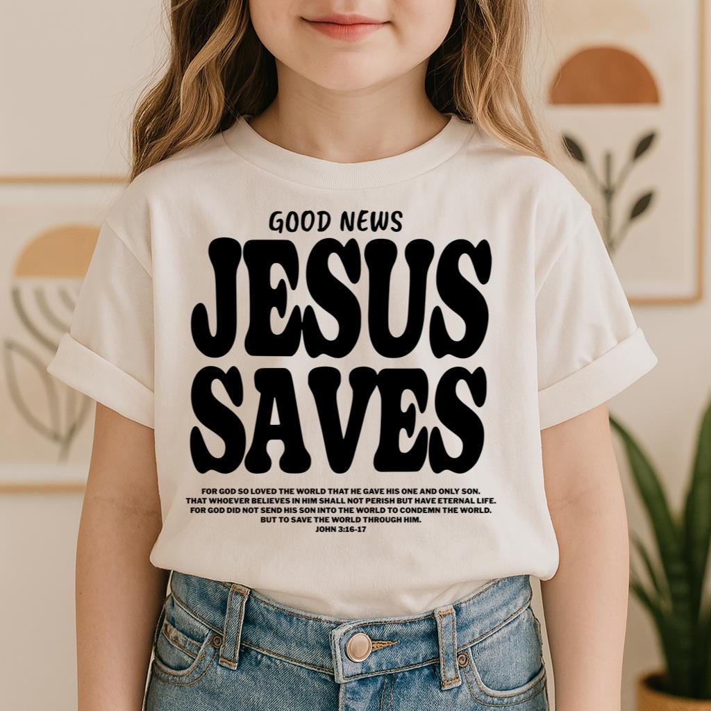 Good News Jesus Saves John 3.16-17 01