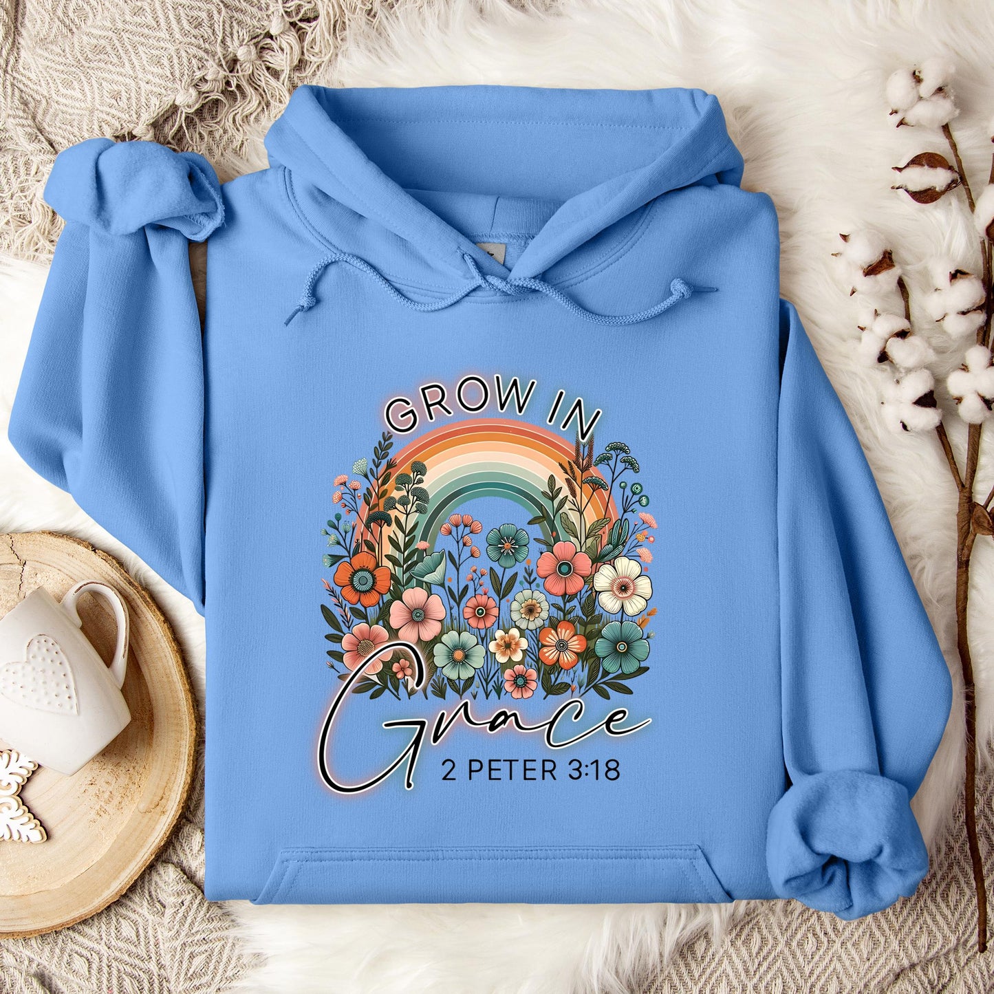 Grow In Grace 2 Peter 3.18 01 Hoodie