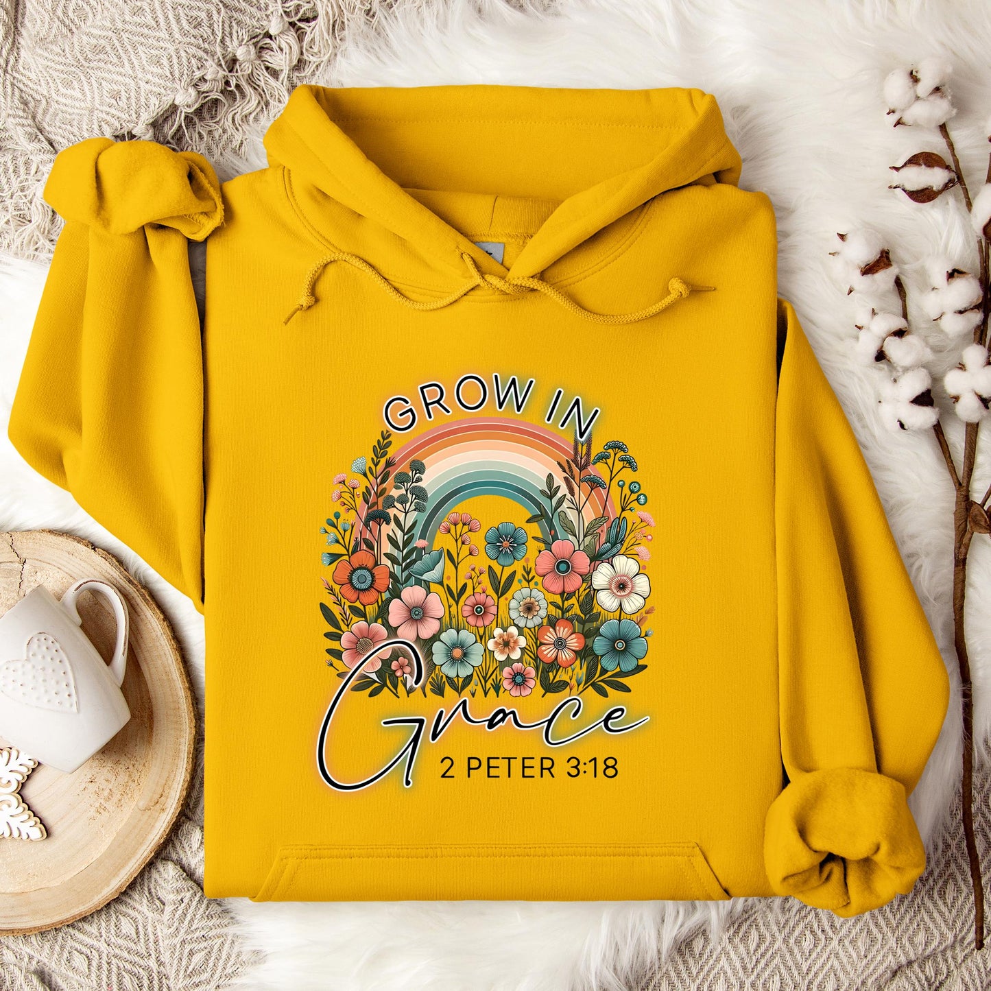 Grow In Grace 2 Peter 3.18 01 Hoodie