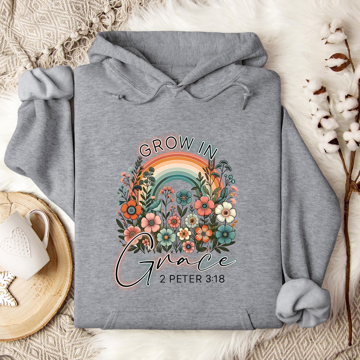 Grow In Grace 2 Peter 3.18 01 Hoodie