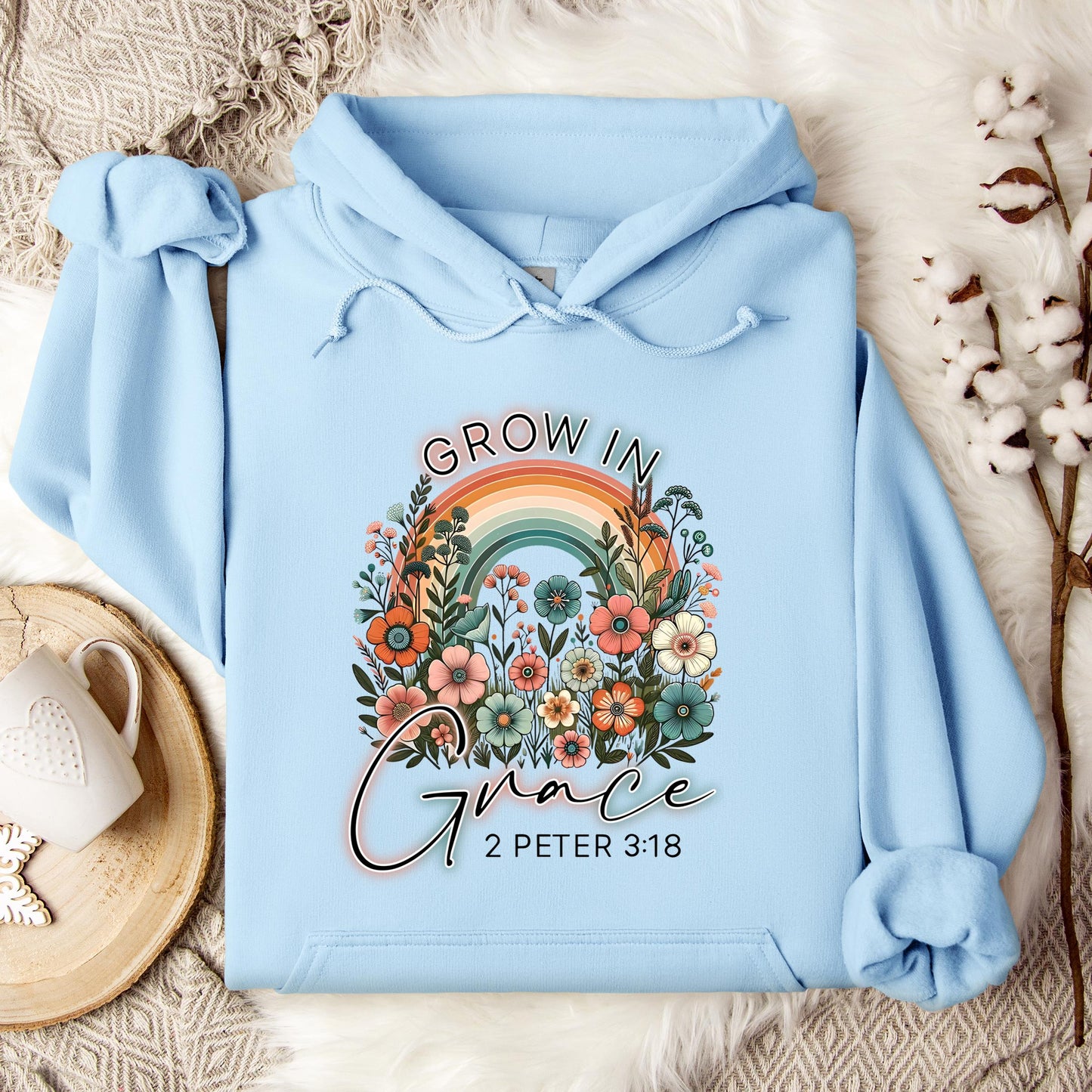 Grow In Grace 2 Peter 3.18 01 Hoodie