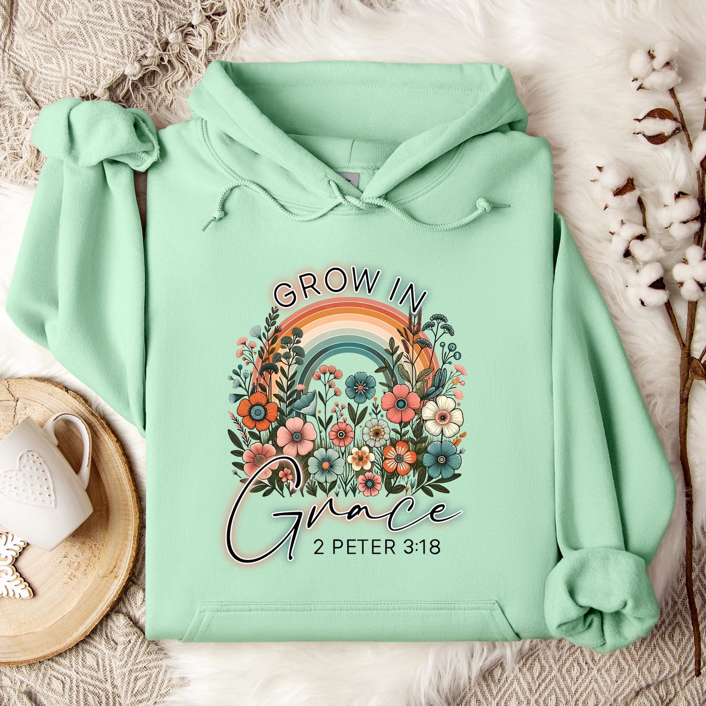 Grow In Grace 2 Peter 3.18 01 Hoodie