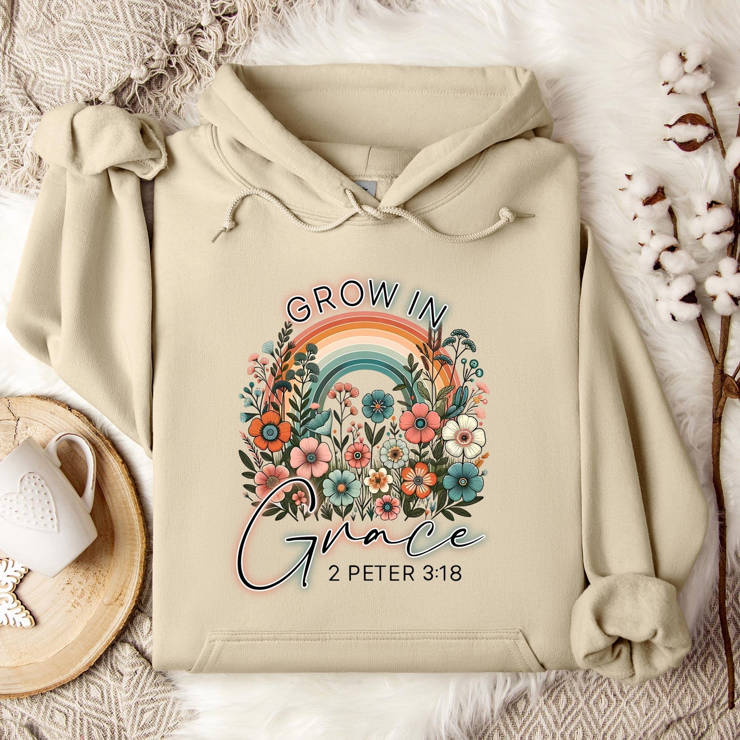 Grow In Grace 2 Peter 3.18 01 Hoodie