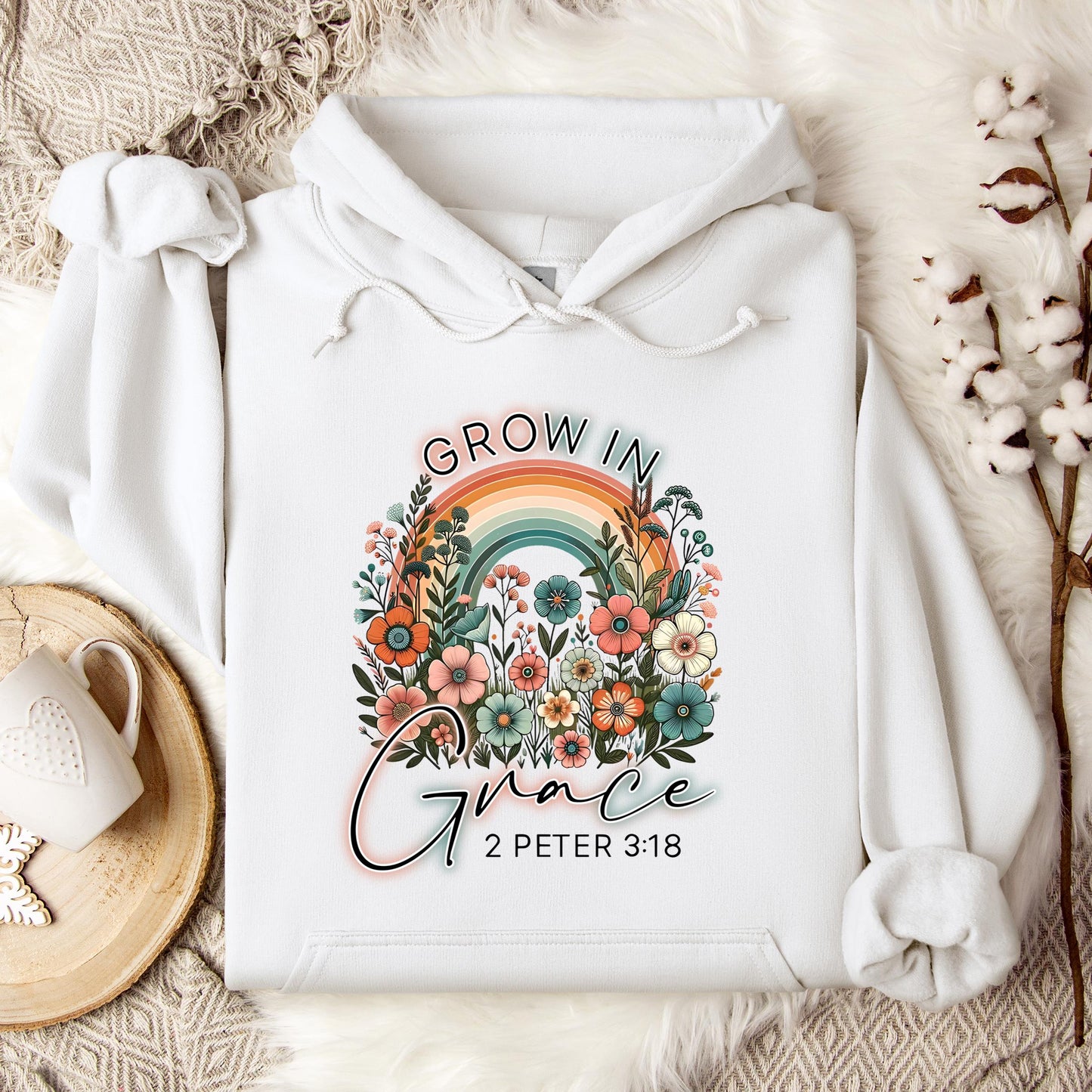 Grow In Grace 2 Peter 3.18 01 Hoodie