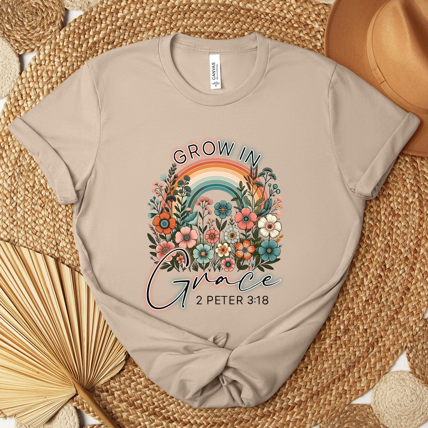 Grow In Grace 2 Peter 3.18 01 Premium T-shirt