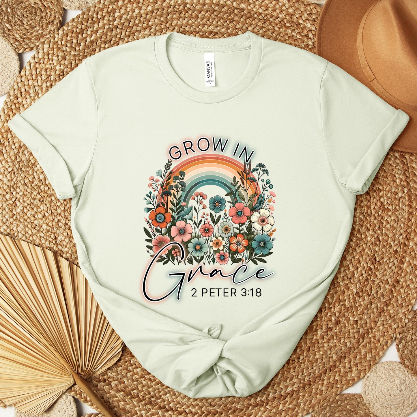 Grow In Grace 2 Peter 3.18 01 Premium T-shirt