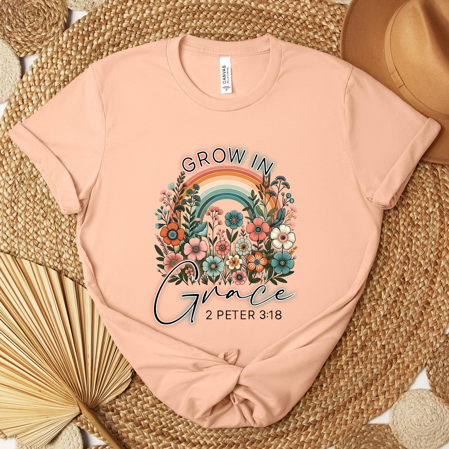 Grow In Grace 2 Peter 3.18 01 Premium T-shirt