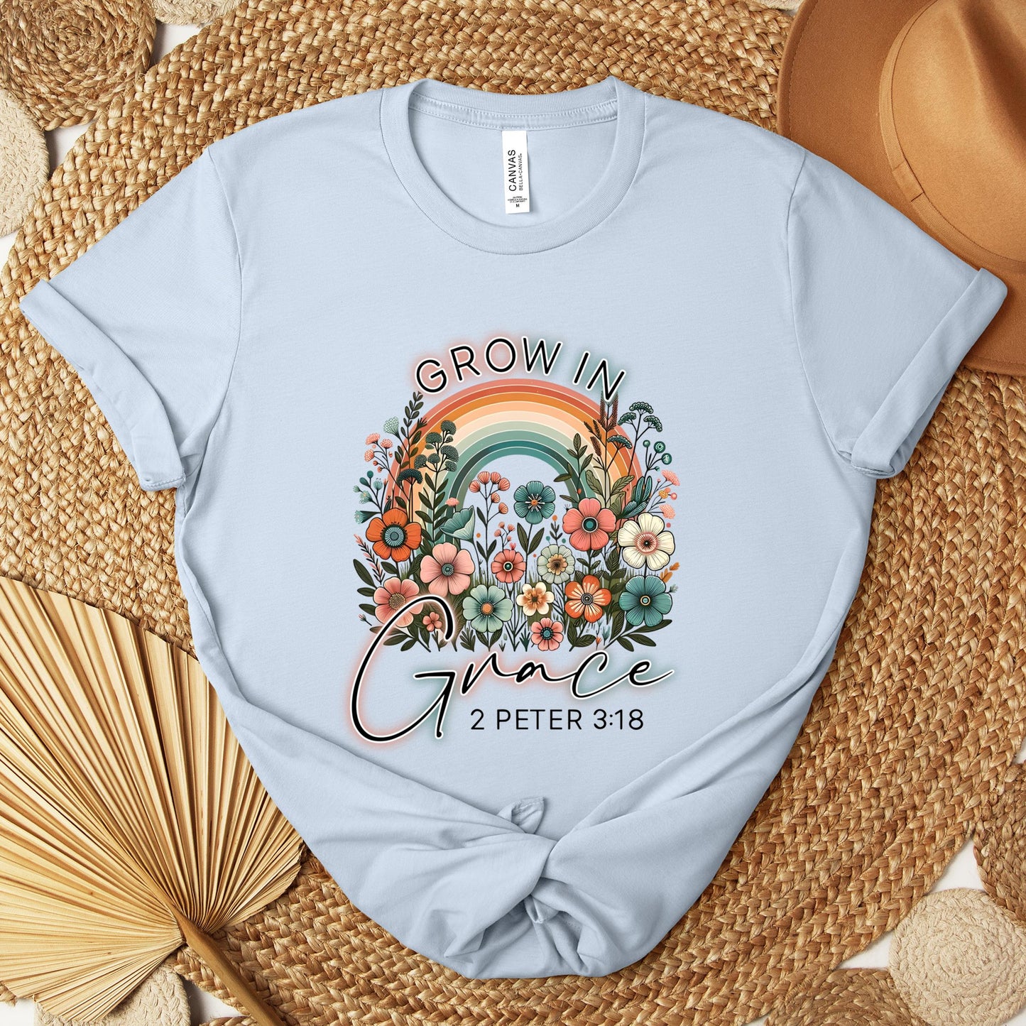 Grow In Grace 2 Peter 3.18 01 Premium T-shirt