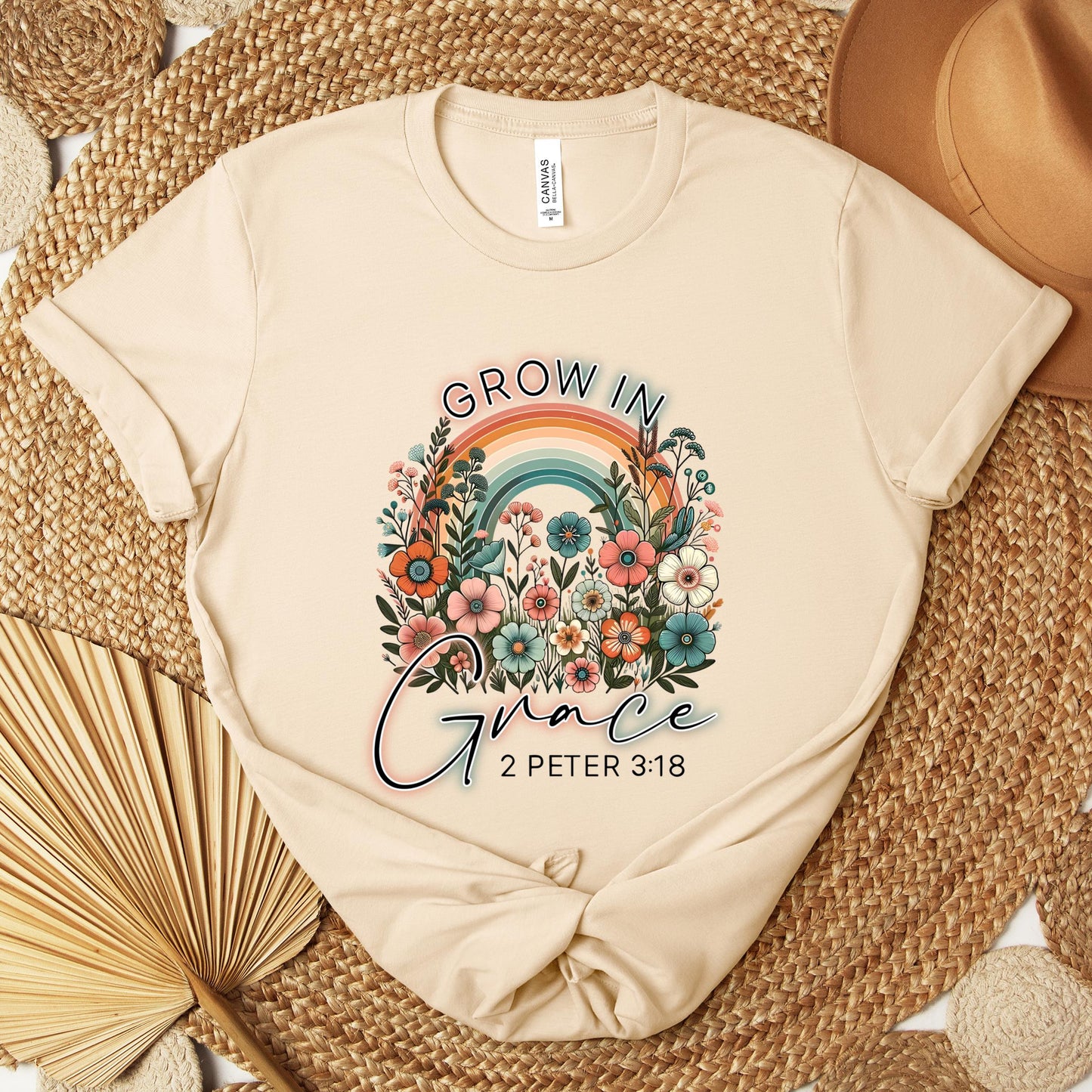 Grow In Grace 2 Peter 3.18 01 Premium T-shirt