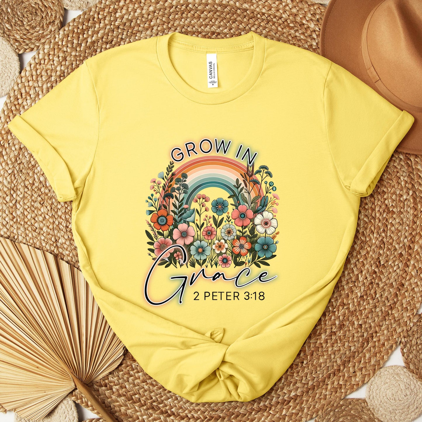 Grow In Grace 2 Peter 3.18 01 Premium T-shirt