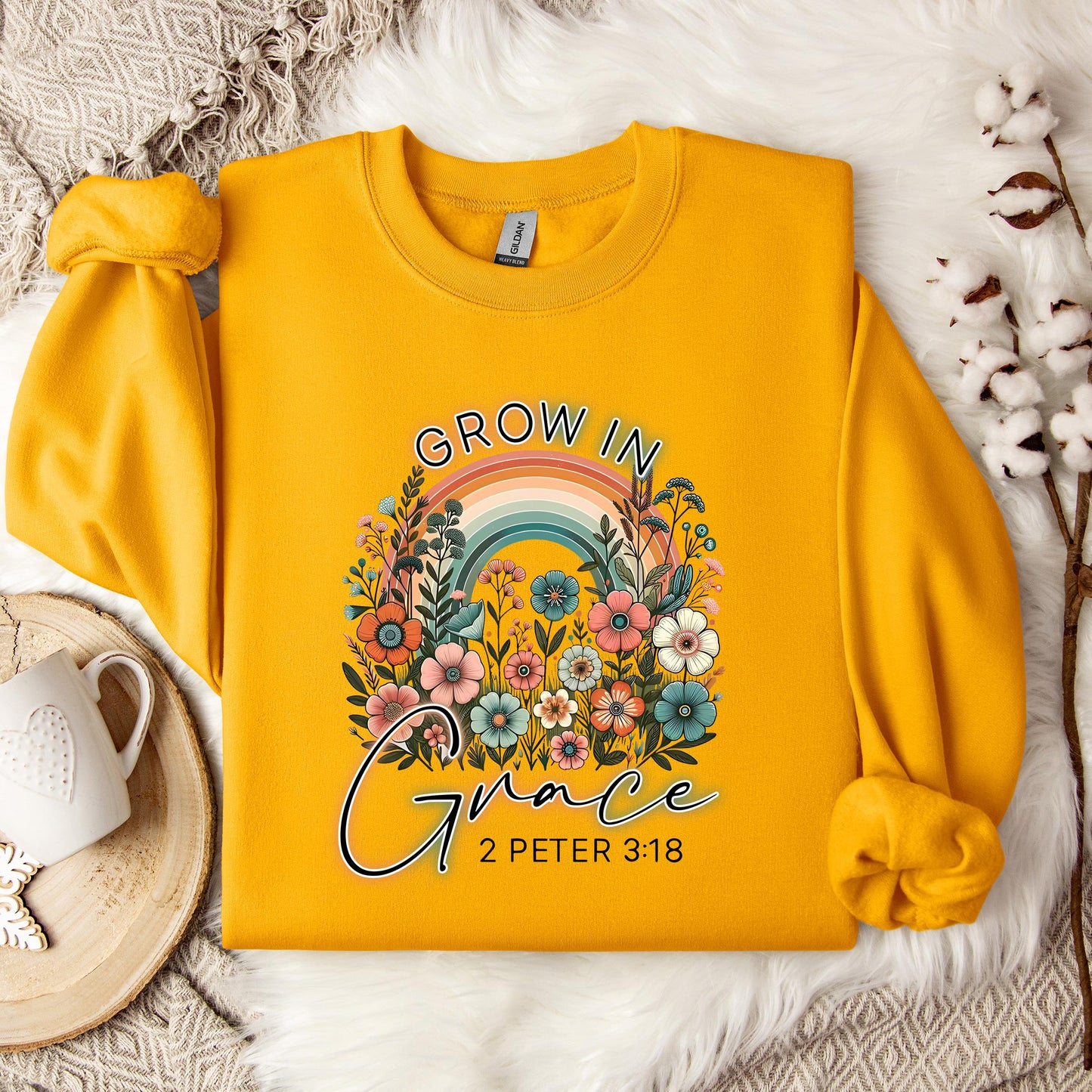 Grow In Grace 2 Peter 3.18 01 Sweatshirt