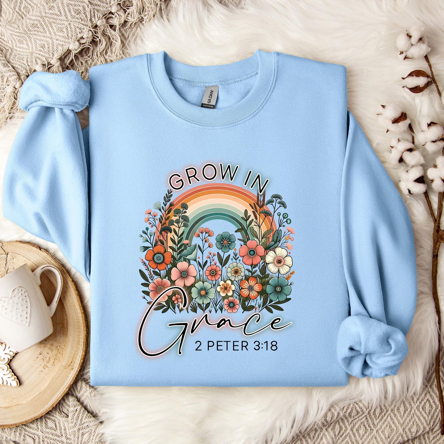 Grow In Grace 2 Peter 3.18 01 Sweatshirt