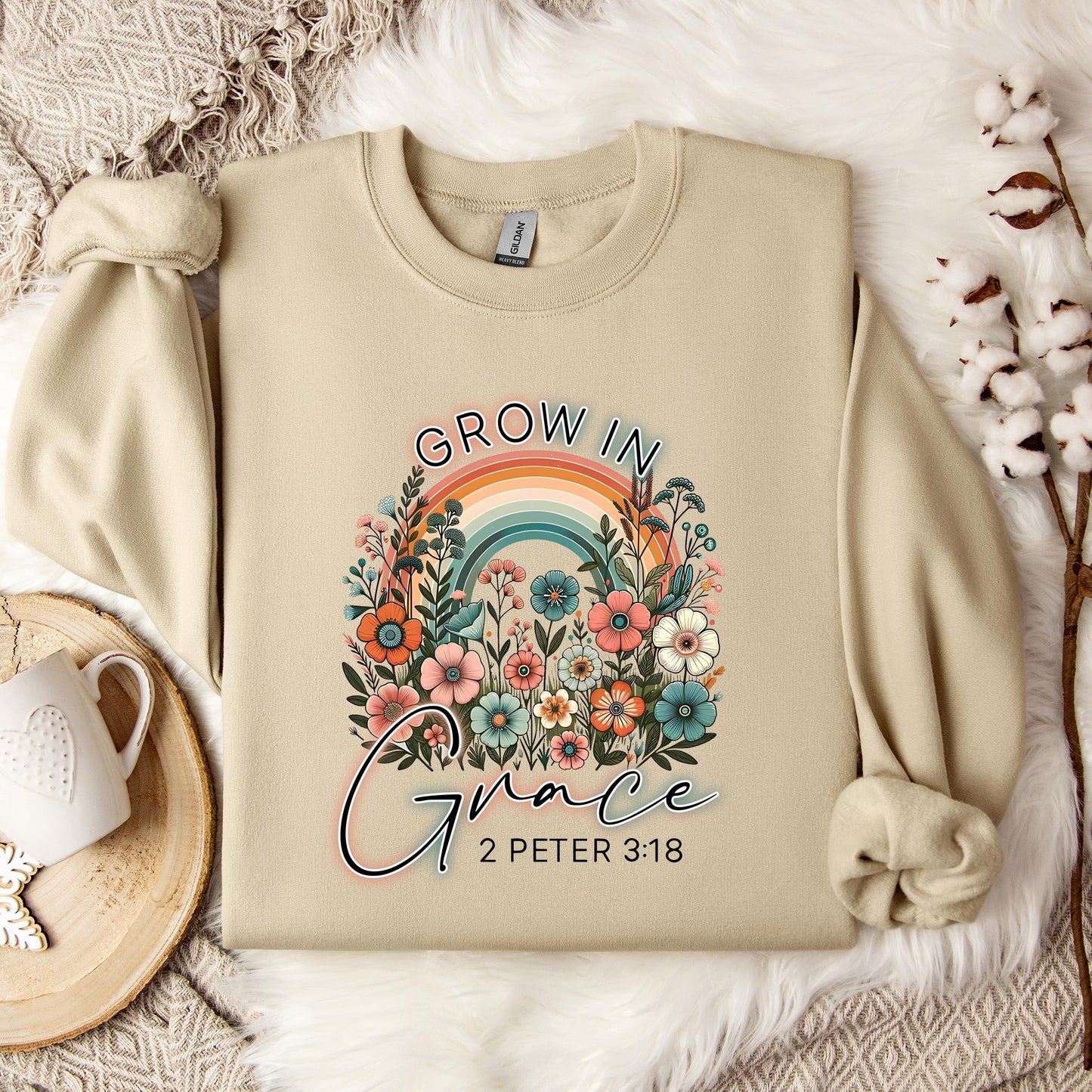 Grow In Grace 2 Peter 3.18 01 Sweatshirt