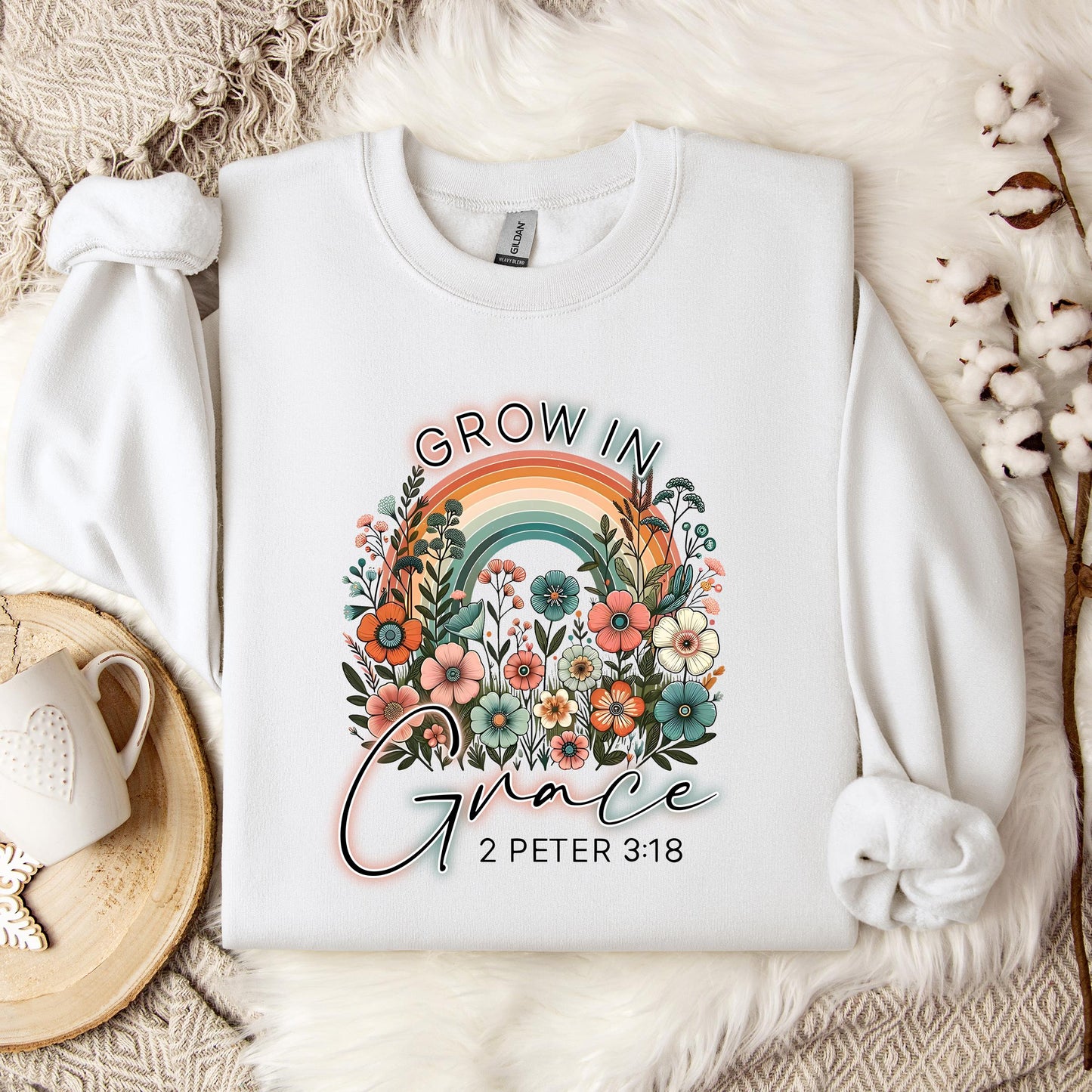 Grow In Grace 2 Peter 3.18 01 Sweatshirt