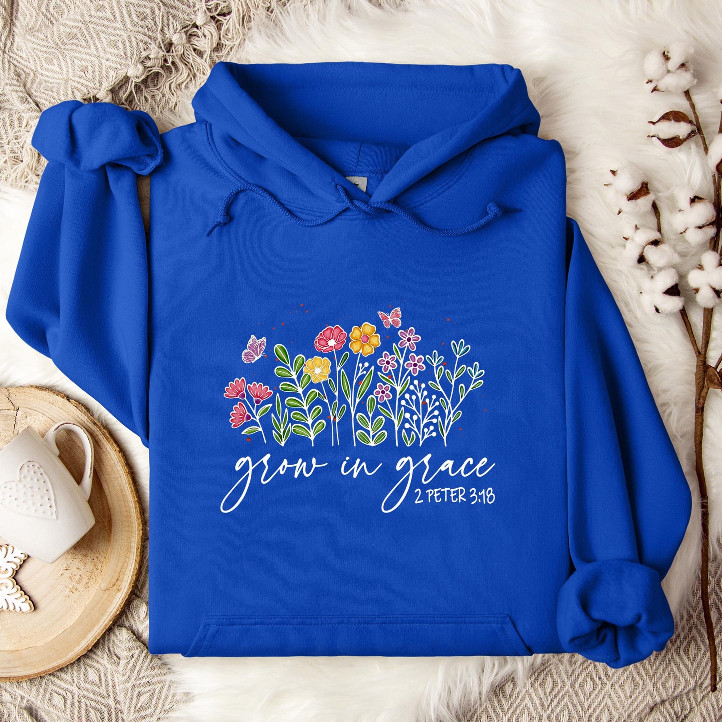 Grow In Grace 2 Peter 3.18 Hoodie