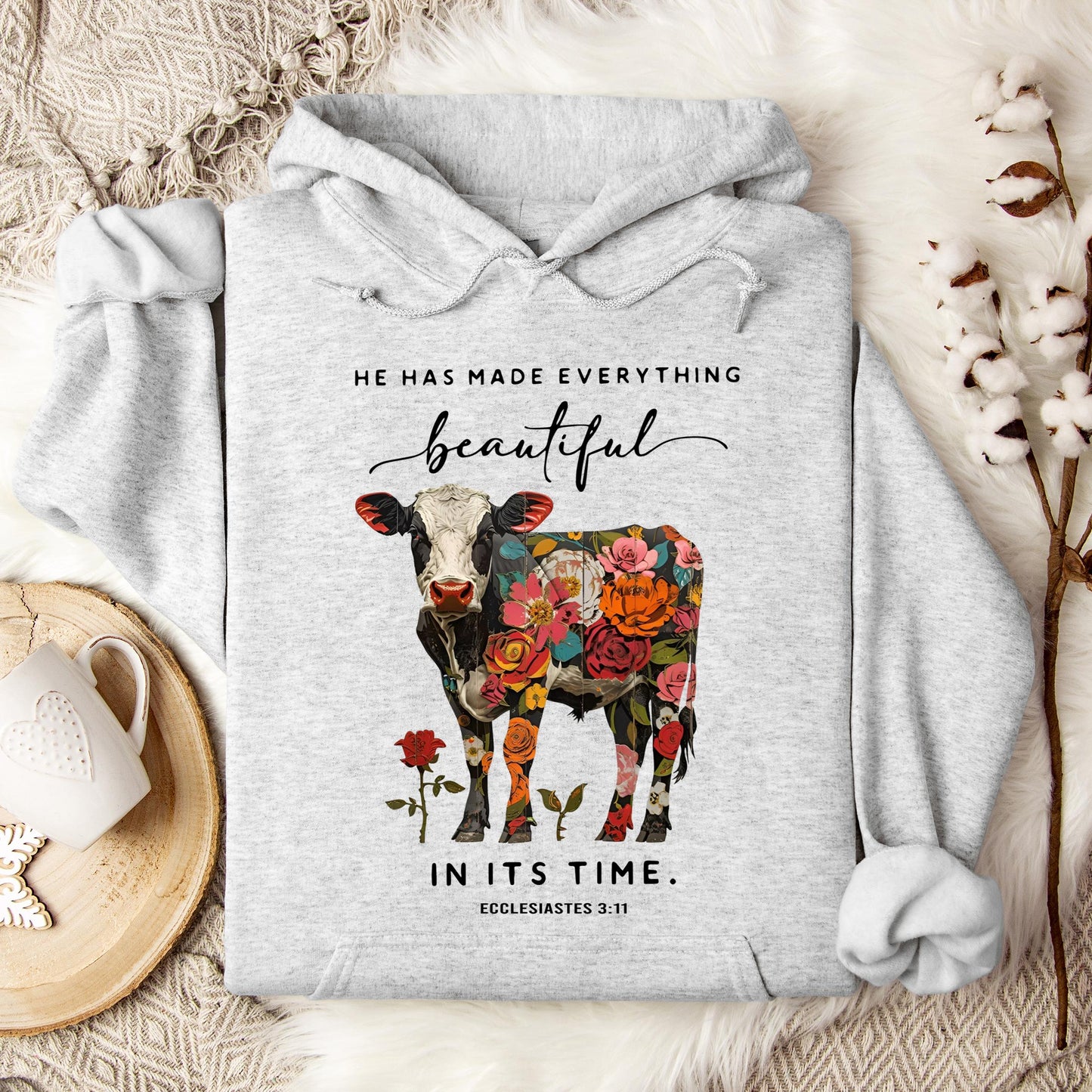 He Has Made Everything Beautiful In Its Time Ecclesiastes 3.11 01 Hoodie