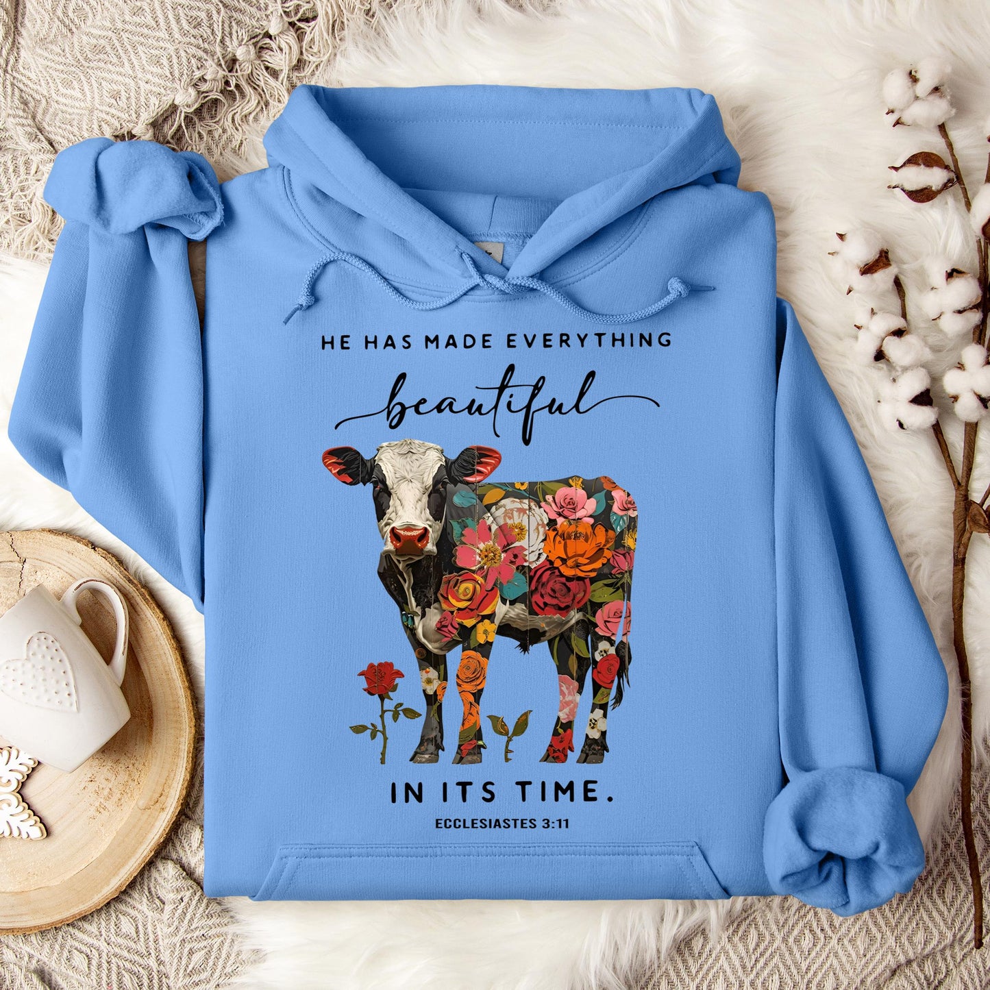 He Has Made Everything Beautiful In Its Time Ecclesiastes 3.11 01 Hoodie