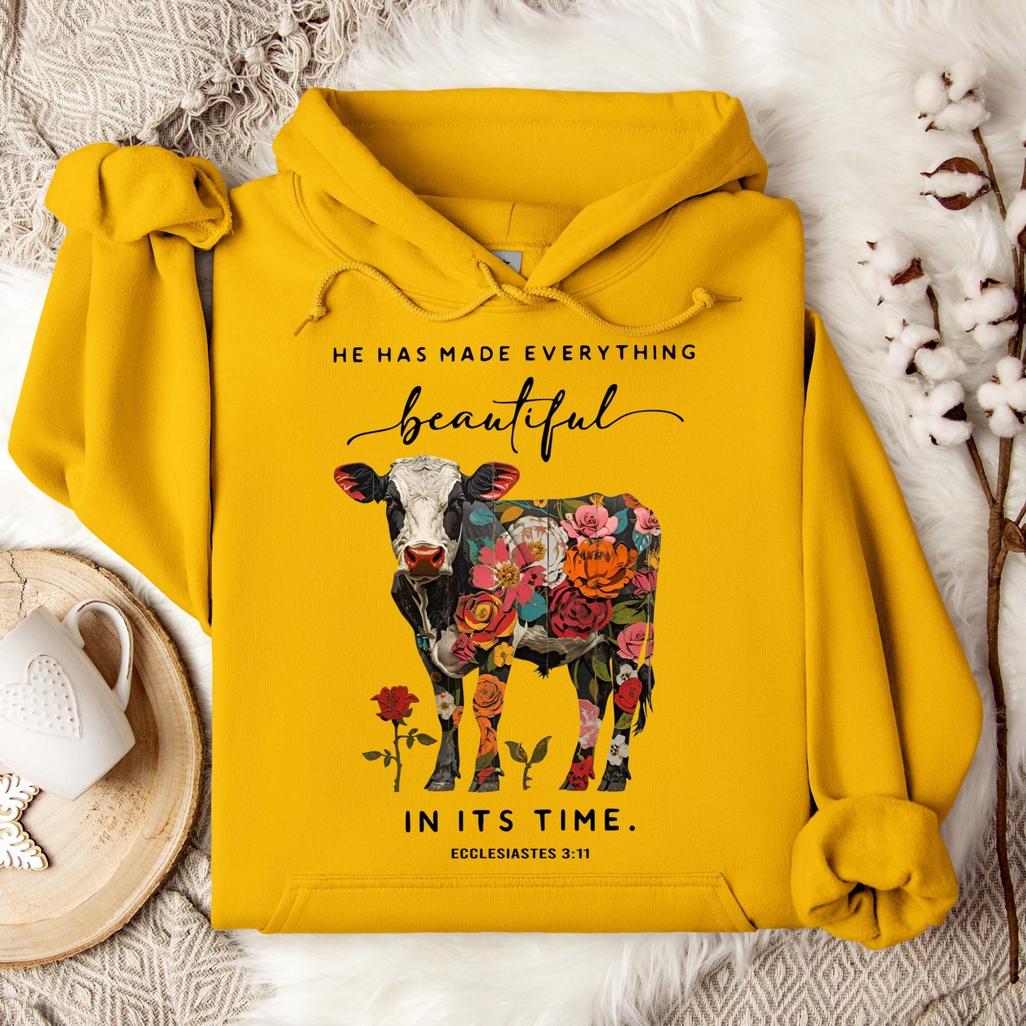 He Has Made Everything Beautiful In Its Time Ecclesiastes 3.11 01 Hoodie