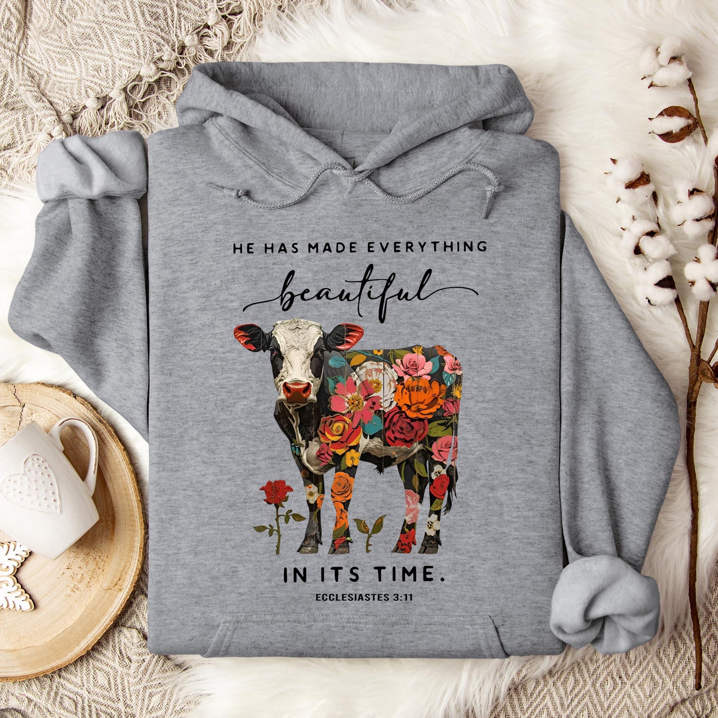 He Has Made Everything Beautiful In Its Time Ecclesiastes 3.11 01 Hoodie