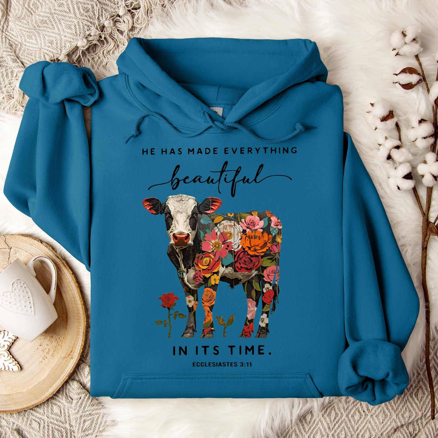 He Has Made Everything Beautiful In Its Time Ecclesiastes 3.11 01 Hoodie