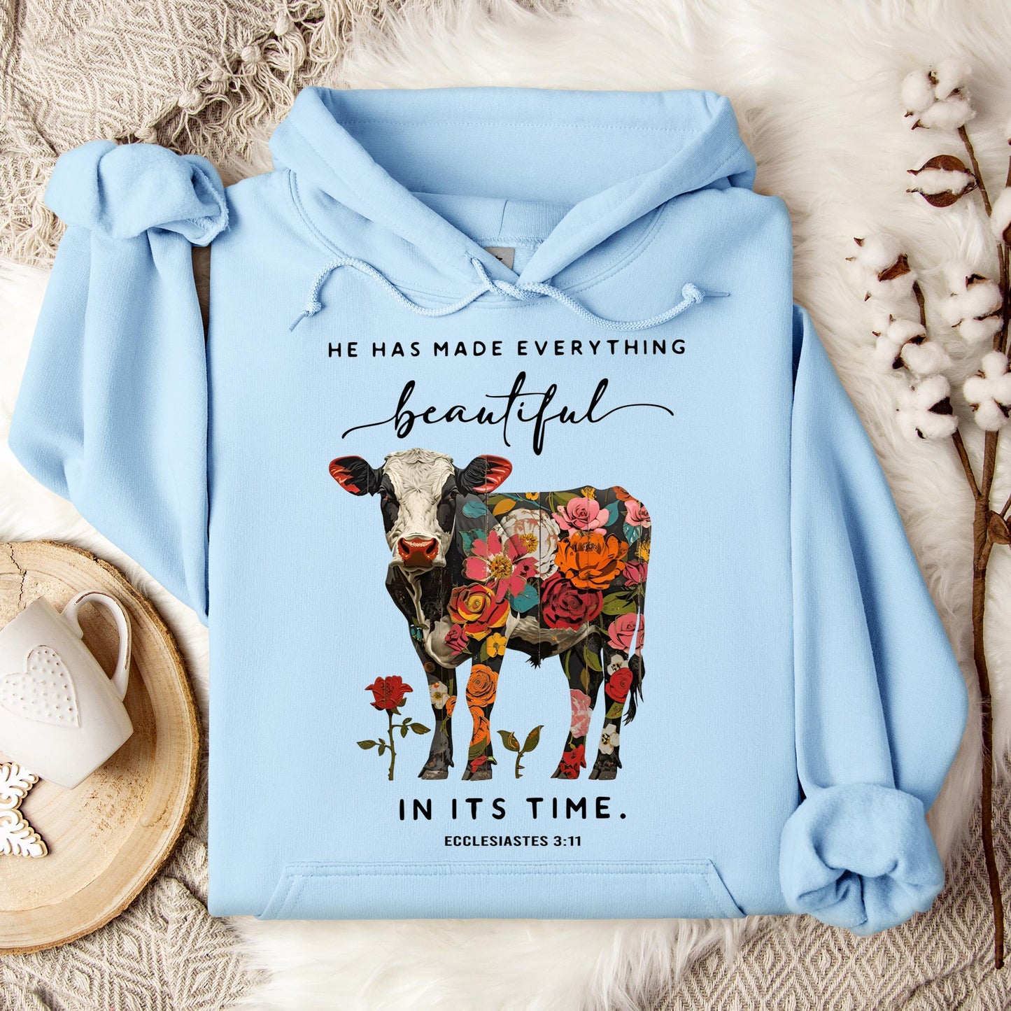 He Has Made Everything Beautiful In Its Time Ecclesiastes 3.11 01 Hoodie
