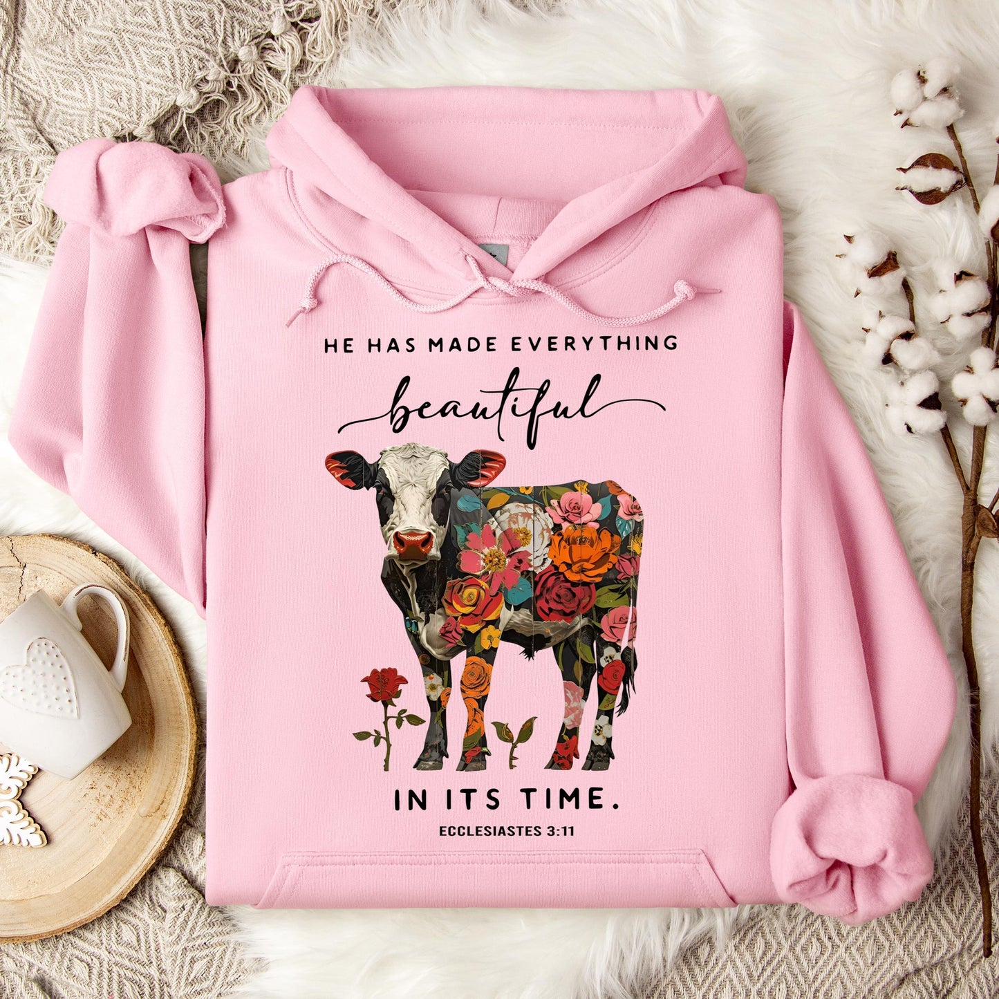 He Has Made Everything Beautiful In Its Time Ecclesiastes 3.11 01 Hoodie