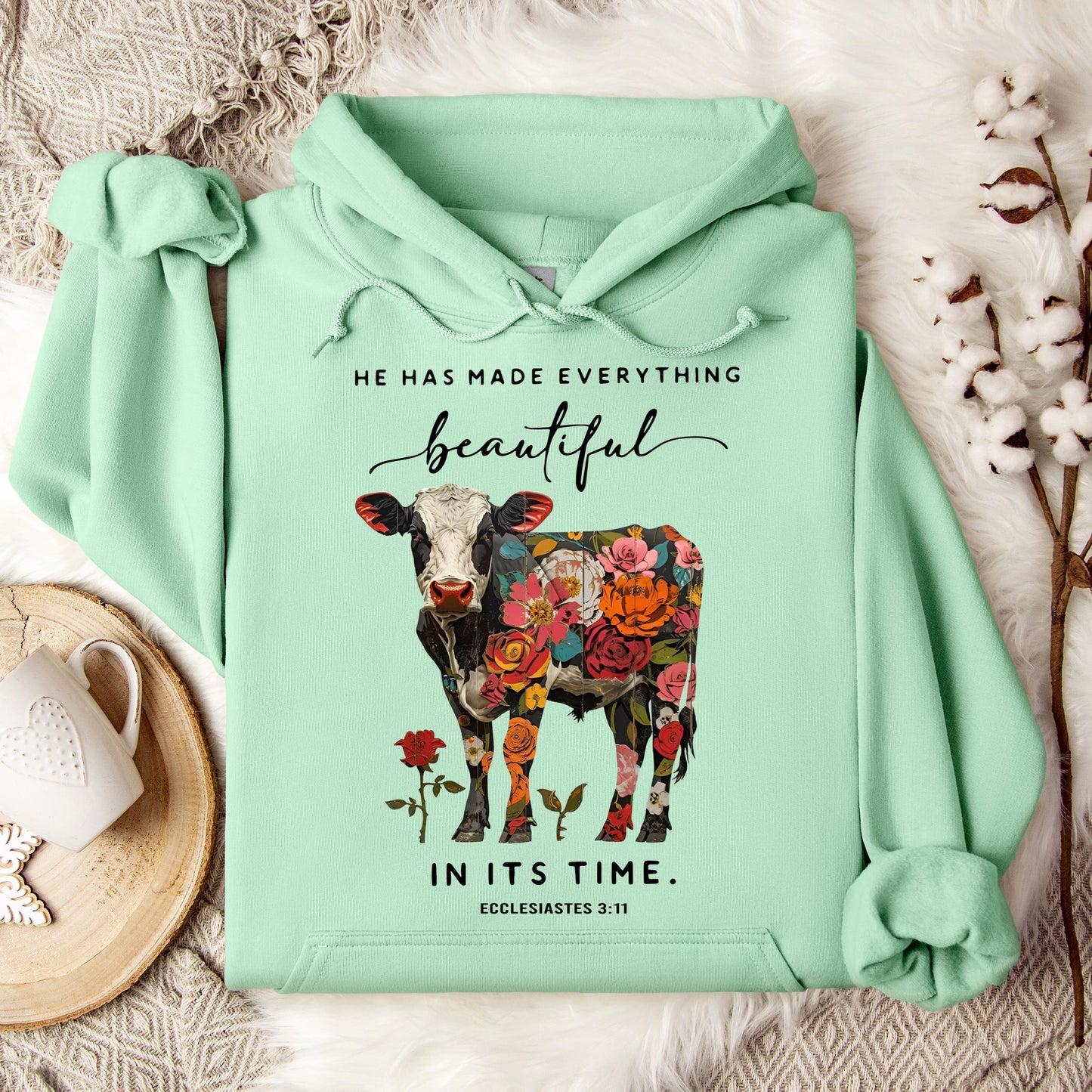 He Has Made Everything Beautiful In Its Time Ecclesiastes 3.11 01 Hoodie