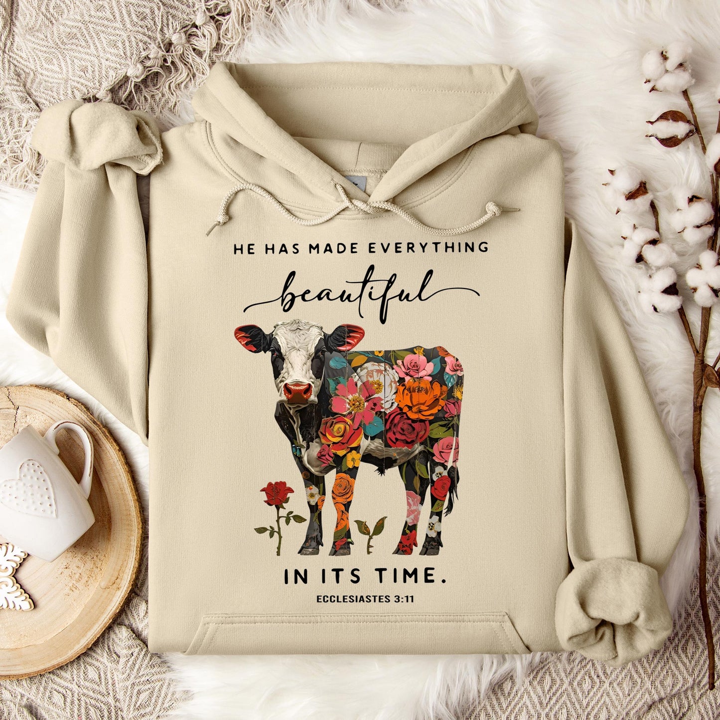 He Has Made Everything Beautiful In Its Time Ecclesiastes 3.11 01 Hoodie