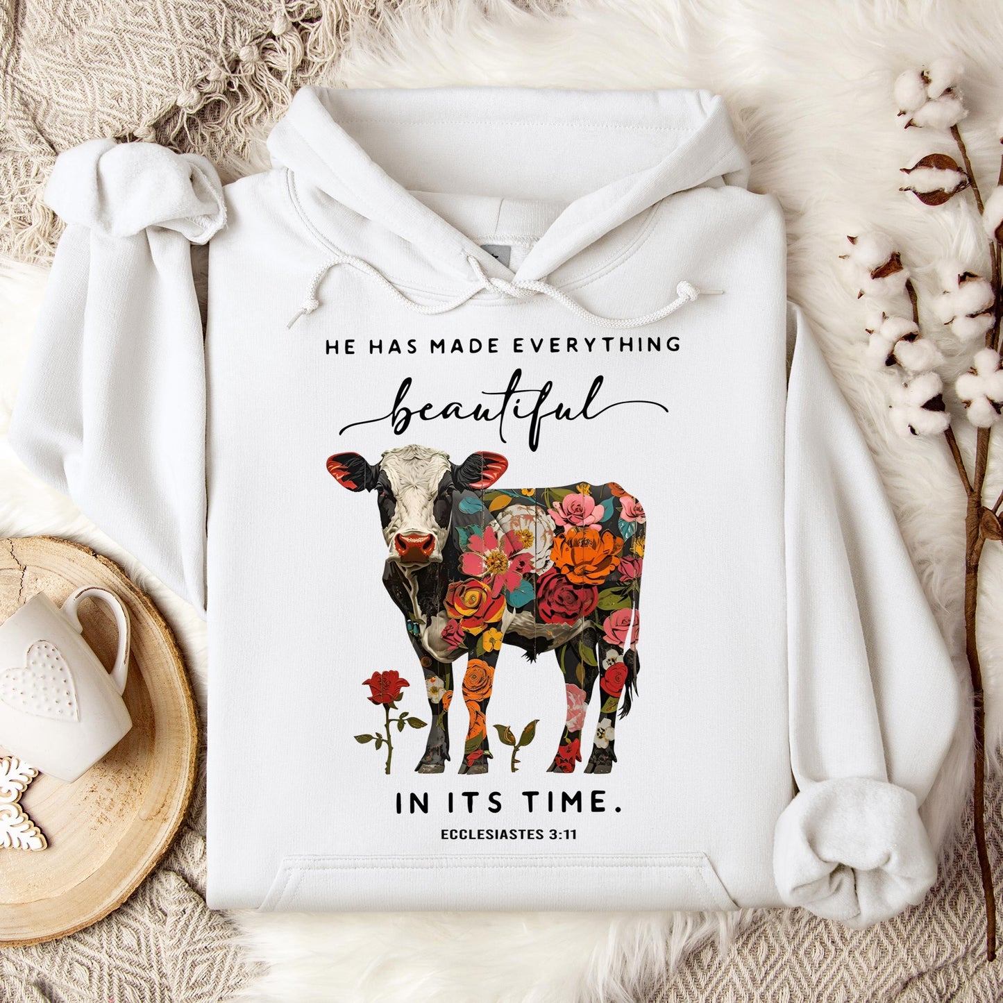 He Has Made Everything Beautiful In Its Time Ecclesiastes 3.11 01 Hoodie